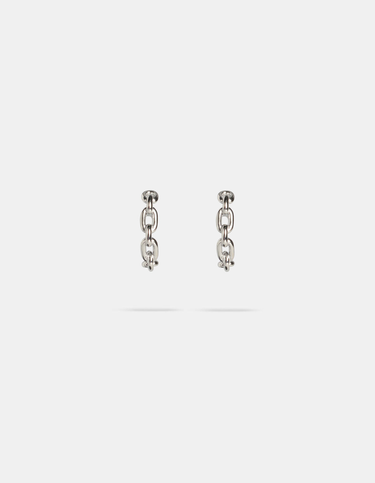 Gekn&uuml;pfte Silber Ohrringe ACCESSOIRES SHOEBY