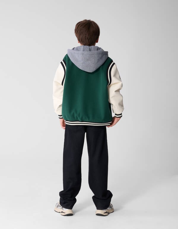 Baggy Fit Jeans Schwarz SHOEBY BOYS