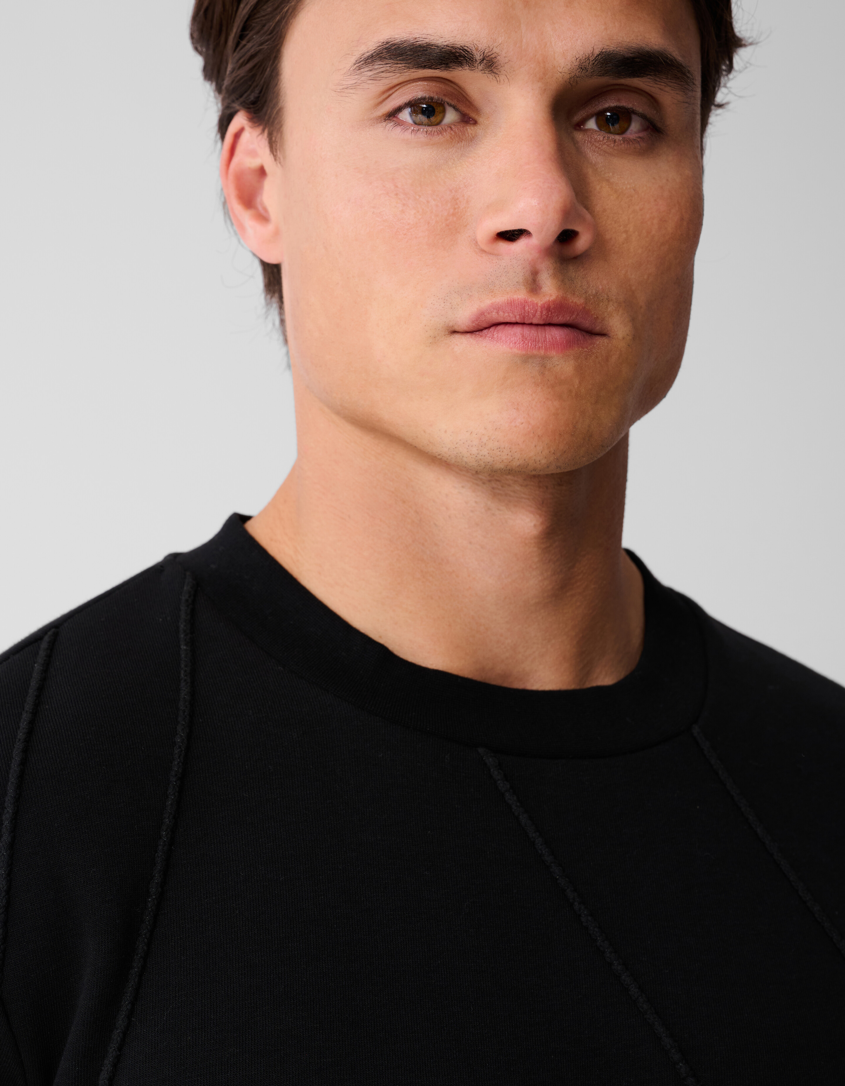 Cord Artwork Pullover Schwarz SHOEBY MEN
