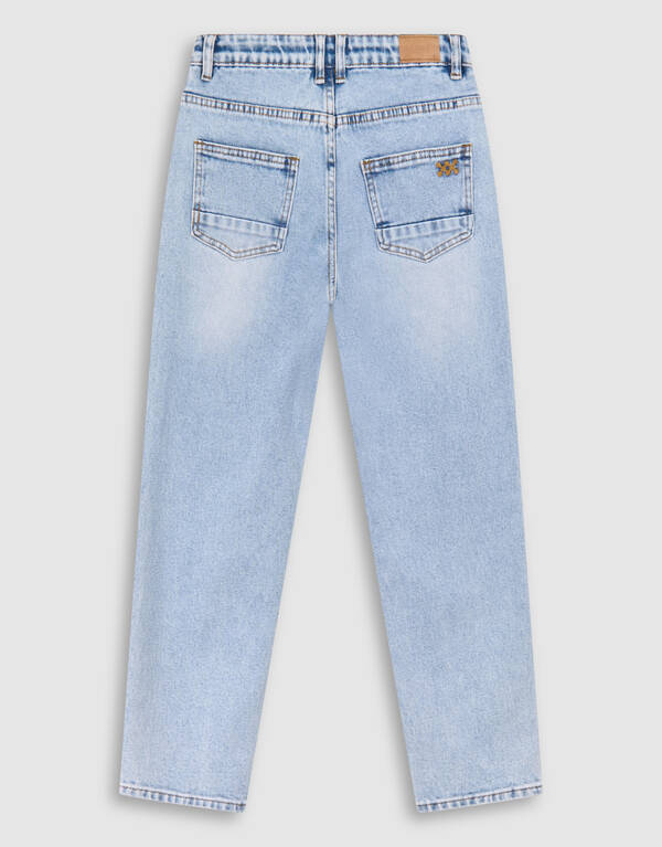 Tapered Fit Jeans gebleicht SHOEBY BOYS
