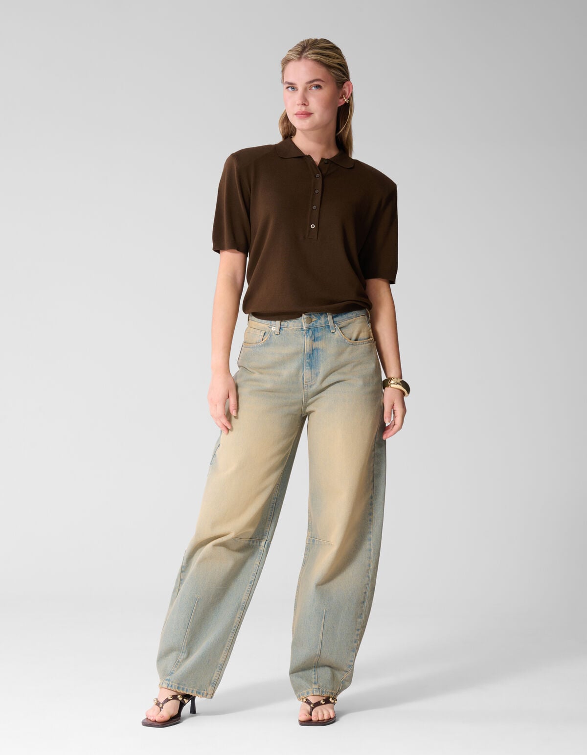 Baggy Fit Jeans Washed SHOEBY WOMEN