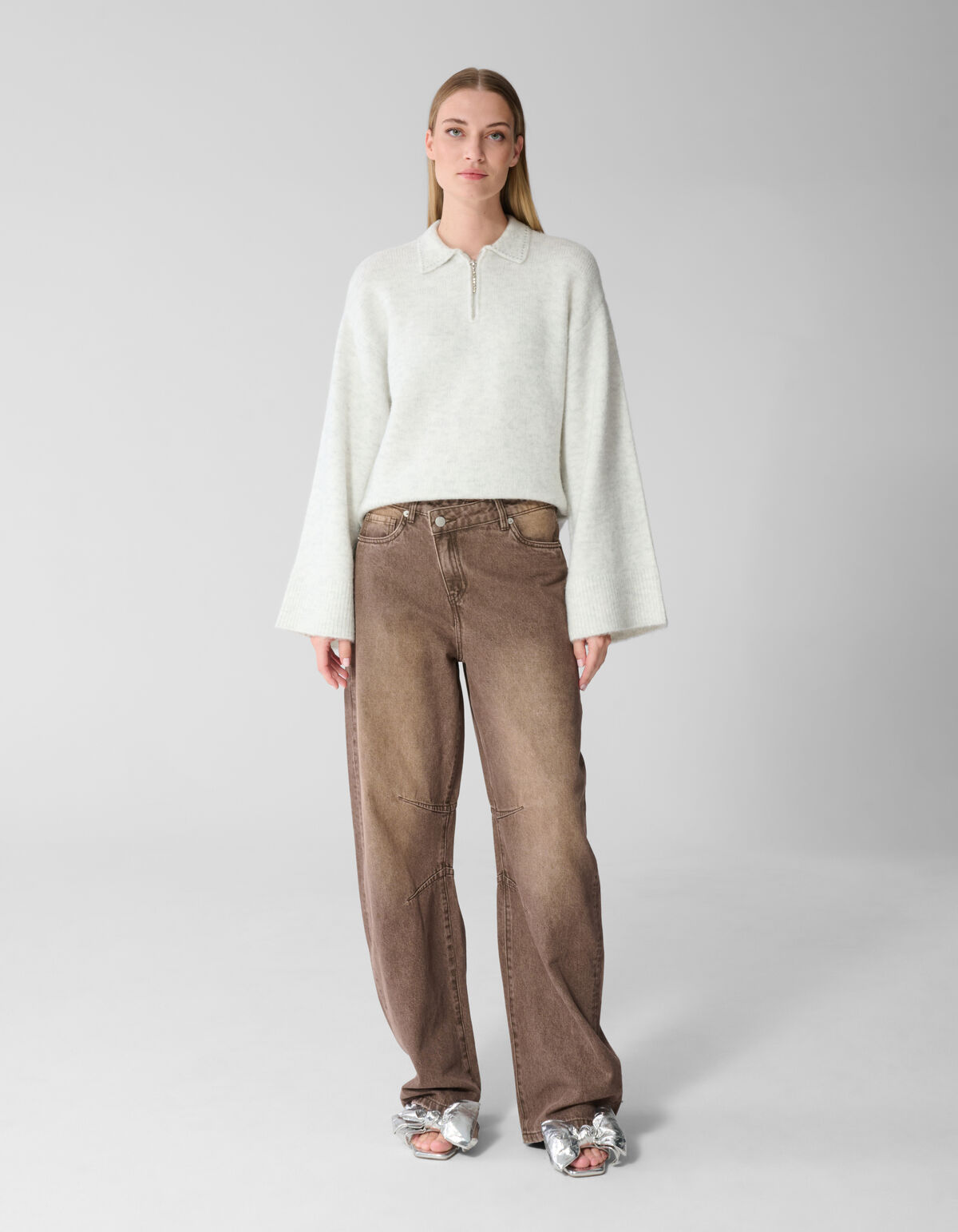 Jeans mit asymmetrischer Passform Barrel Fit Washe SHOEBY WOMEN
