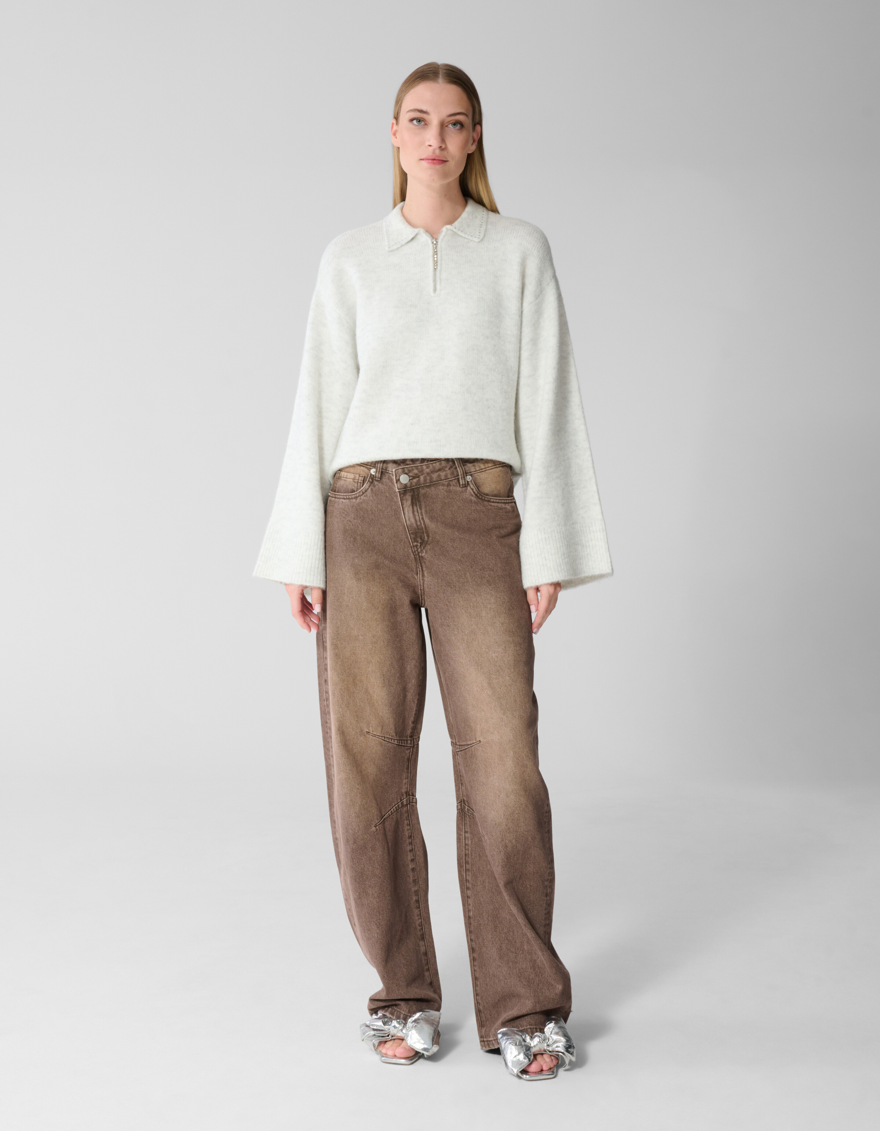 Jeans mit asymmetrischer Passform Barrel Fit Washe SHOEBY WOMEN