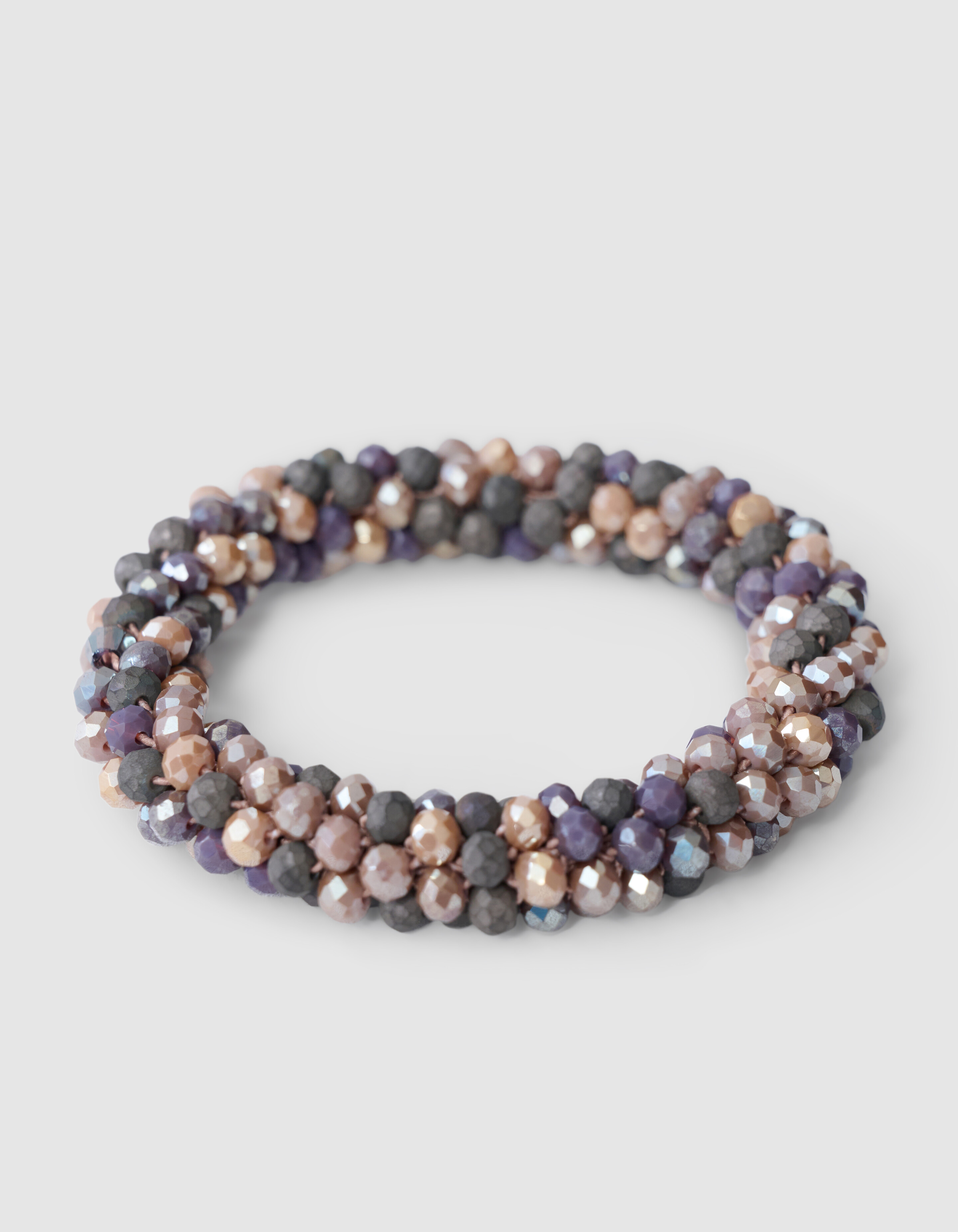 Beaded Haarband Braun SHOEBY ACCESSOIRES