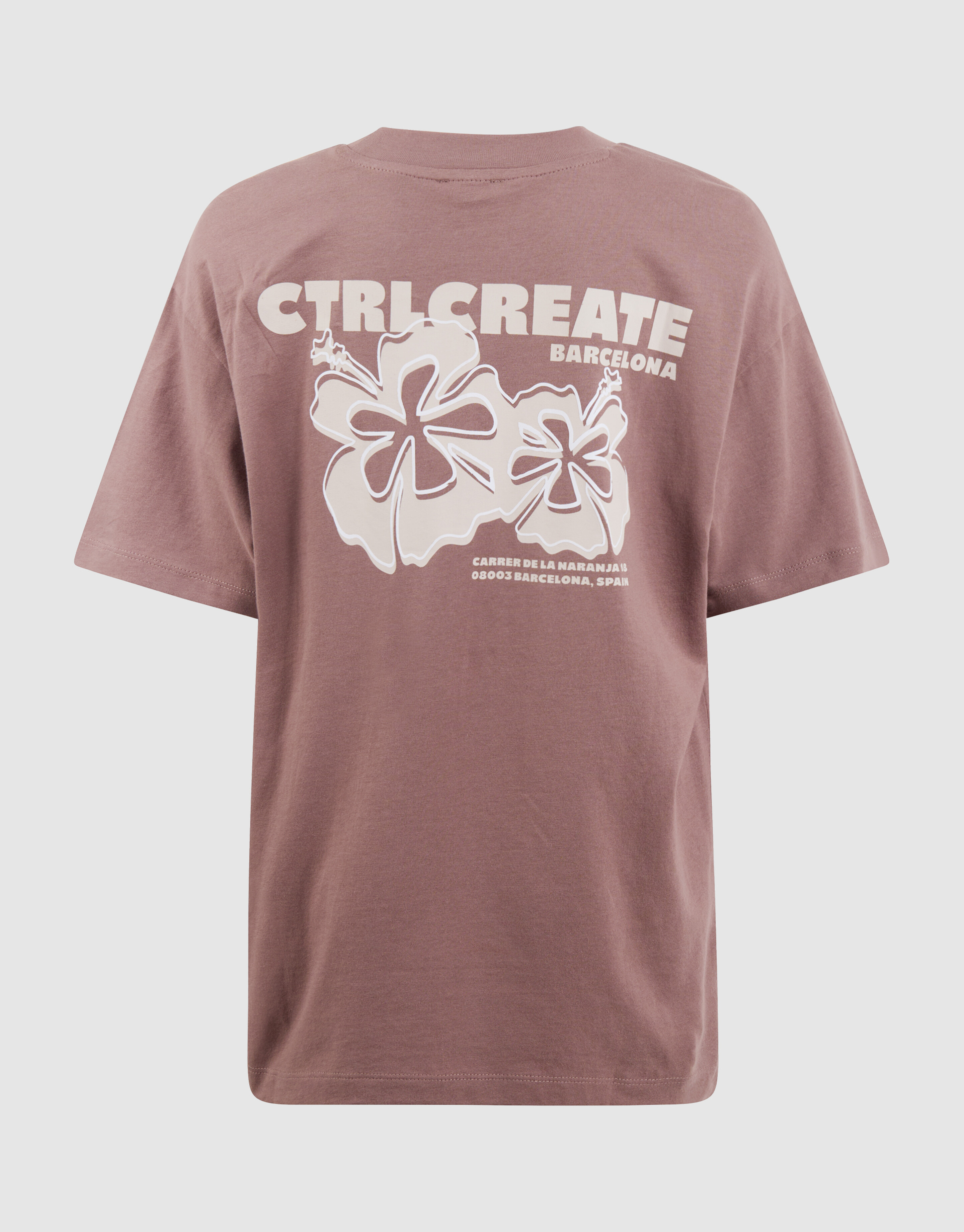 Create Artwork T-Shirt Taupe SHOEBY BOYS