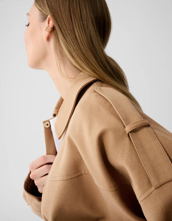 Oversized Bomberjacke Camel von Lonneke SHOEBY WOMEN