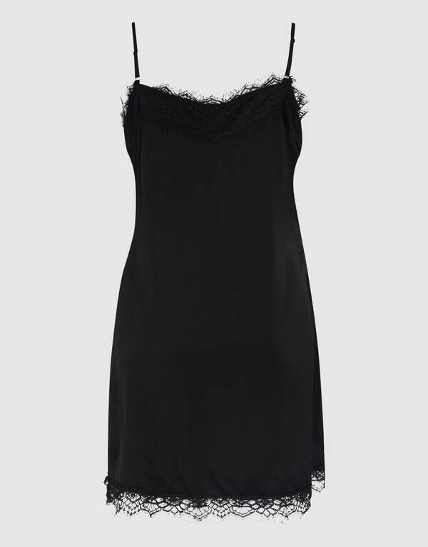 Spitzen-Minikleid Schwarz SHOEBY WOMEN