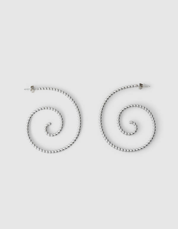 Spiralohrringe Silber SHOEBY ACCESSOIRES