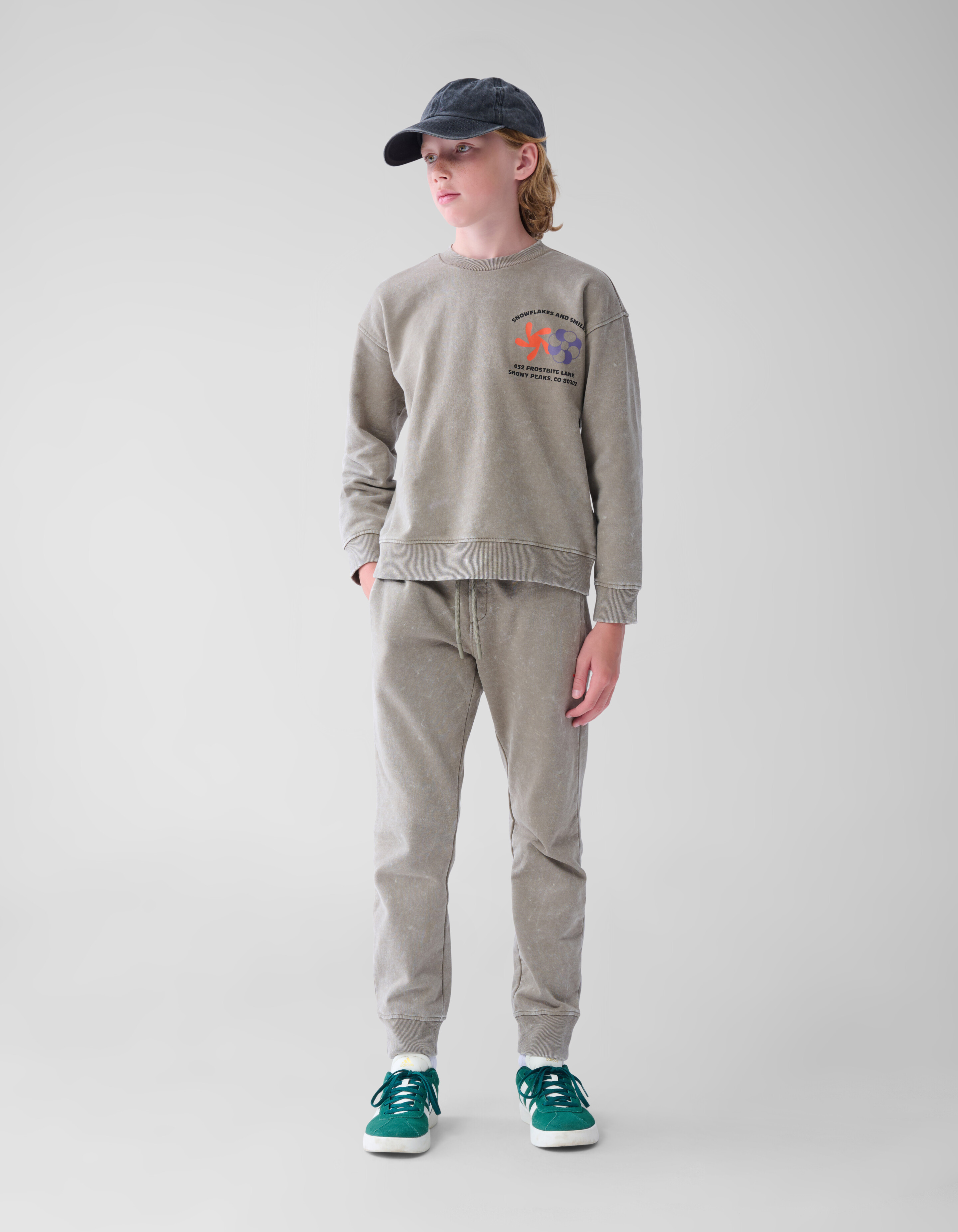 Gewaschene Hose Braun SHOEBY BOYS