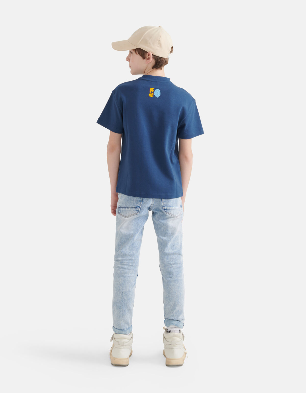 Artwork T-shirt Dunkelblau SHOEBY BOYS