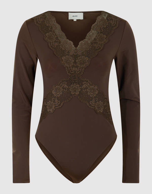 Kanten Mix Body Bruin SHOEBY WOMEN