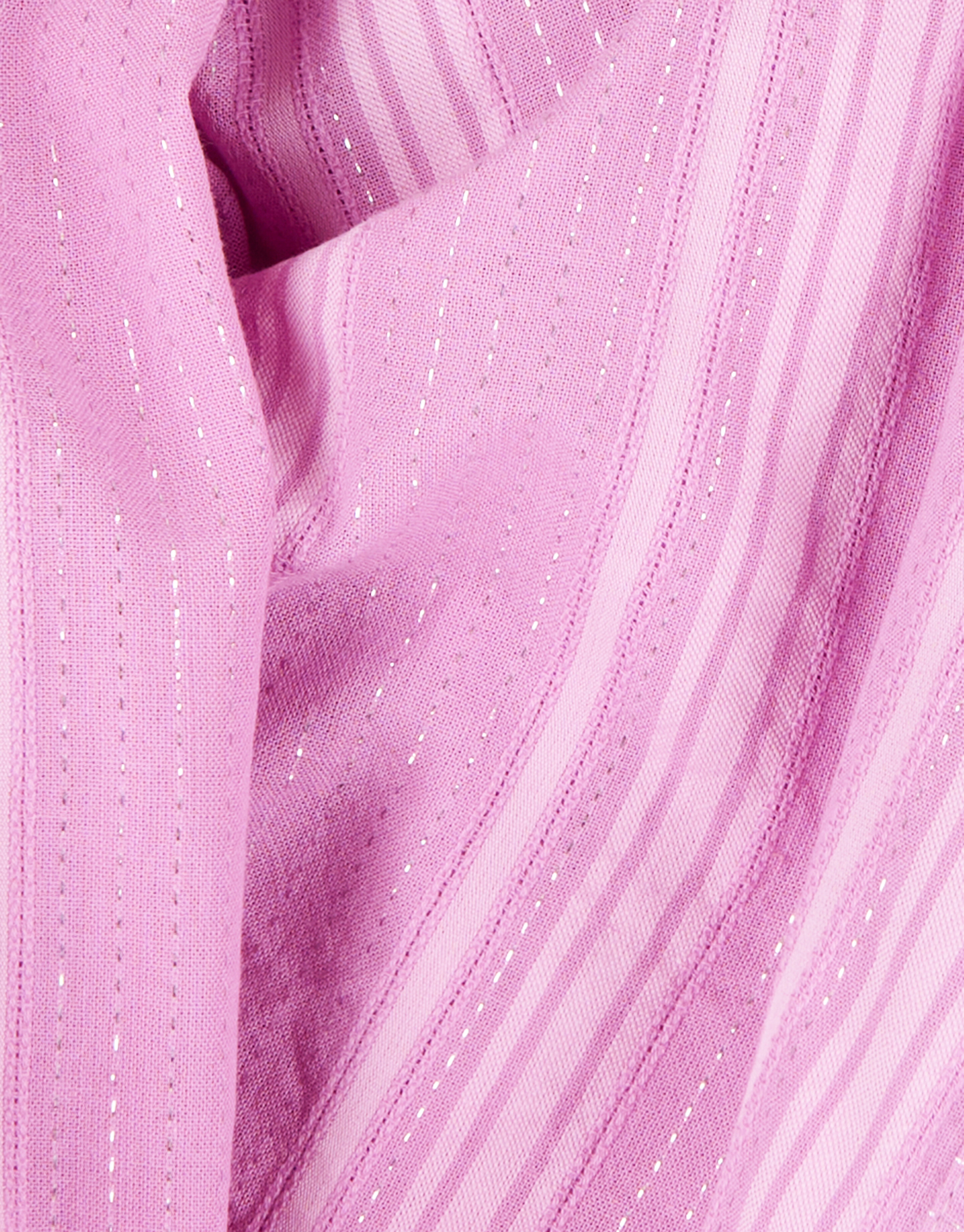 Gestreifte Lurexbluse Rosa SHOEBY GIRLS