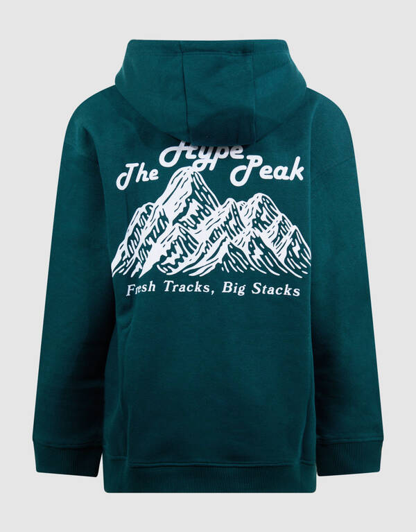 Hype Artwork Hoodie Dunkelgrün SHOEBY BOYS