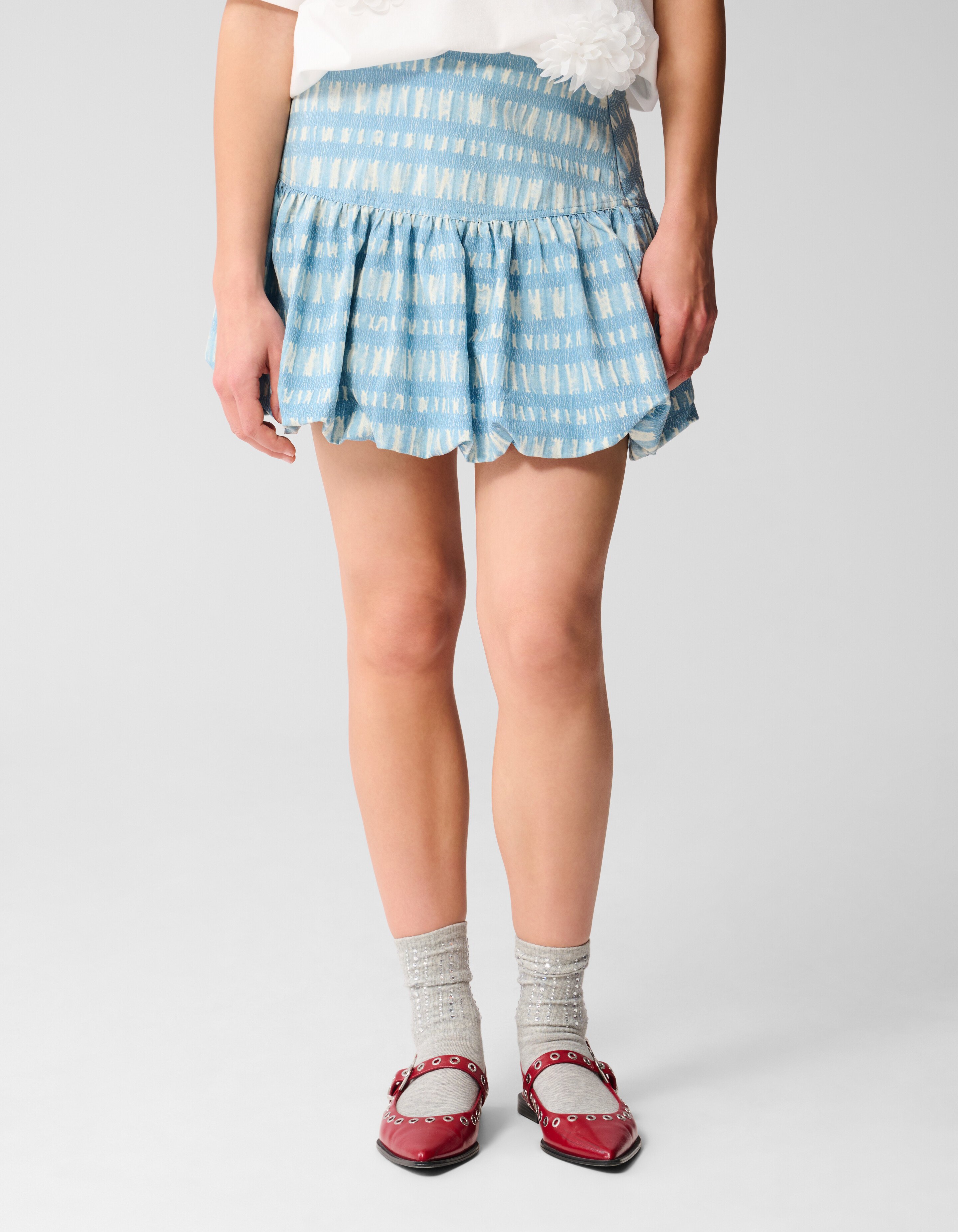 Denim-Minirock Blau von Lizzy SHOEBY WOMEN