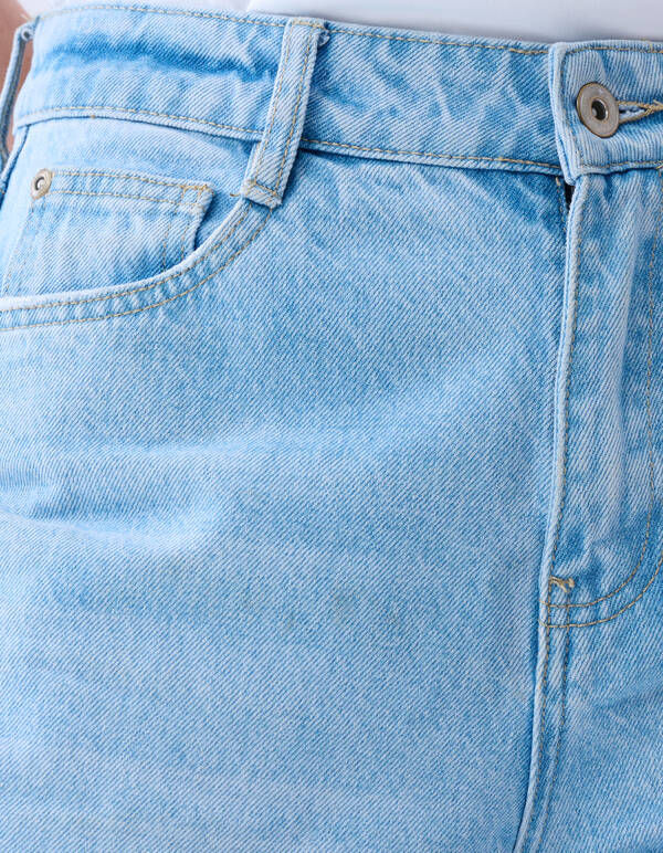 Jeans mit weitem Bein gebleicht SHOEBY WOMEN