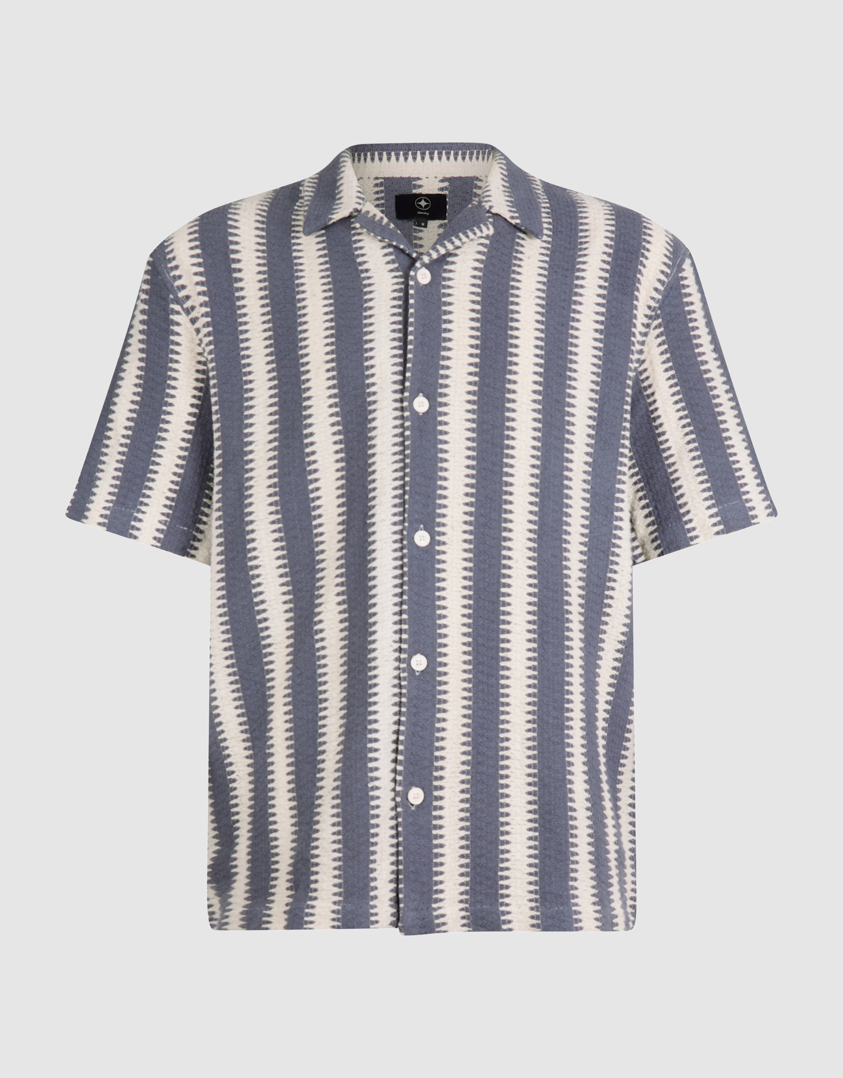 Gewebtes Overshirt Blau SHOEBY MEN
