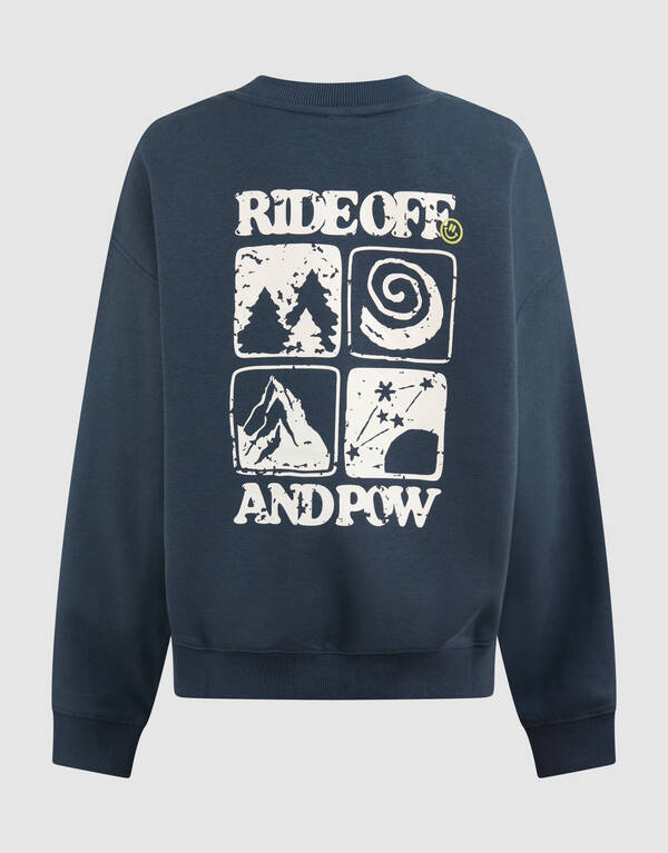 Pow Artwork Pullover Dunkelgrün SHOEBY BOYS