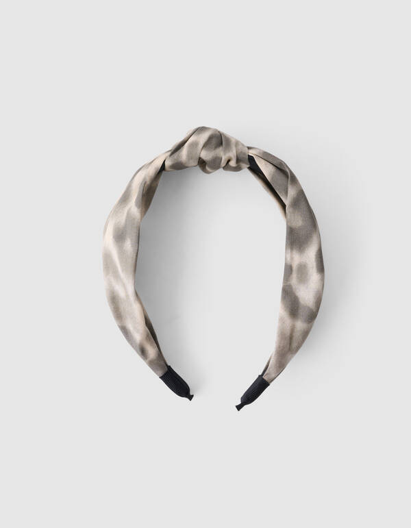 Leopard Knot Haarband Hellbraun SHOEBY ACCESSOIRES