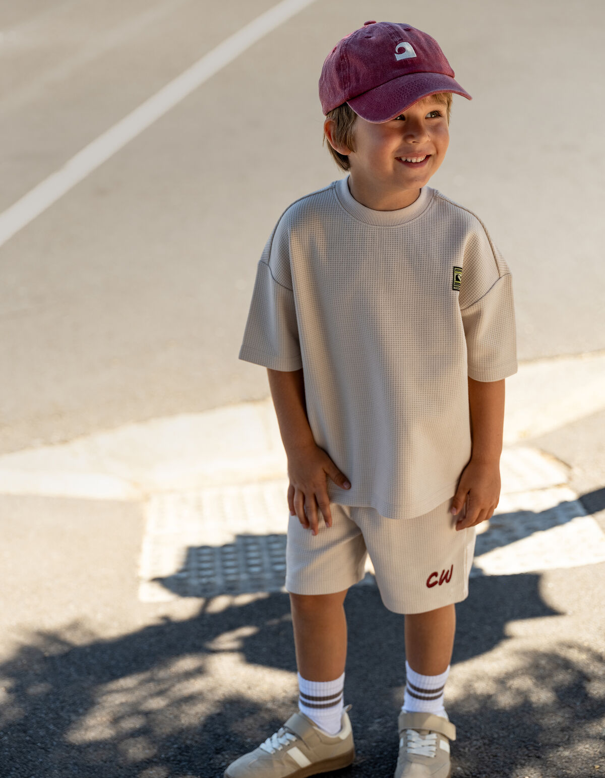 Struktur Short Beige SHOEBY BOYS