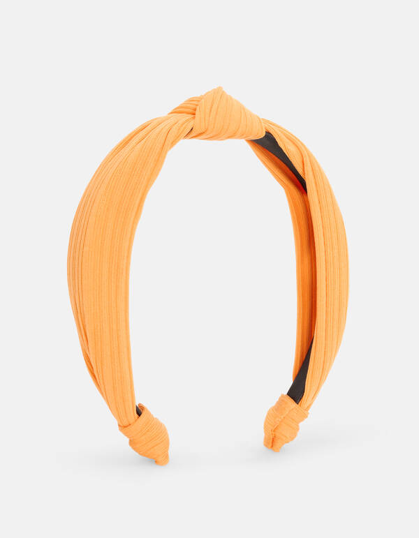 Knoten-Haarband Orange SHOEBY ACCESSOIRES