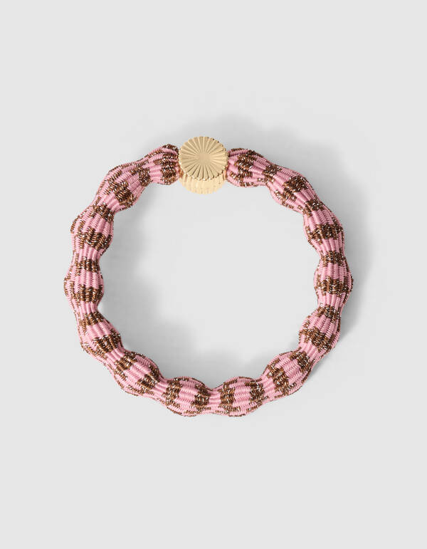 Wave Lurex Haargummi Rosa SHOEBY ACCESSOIRES