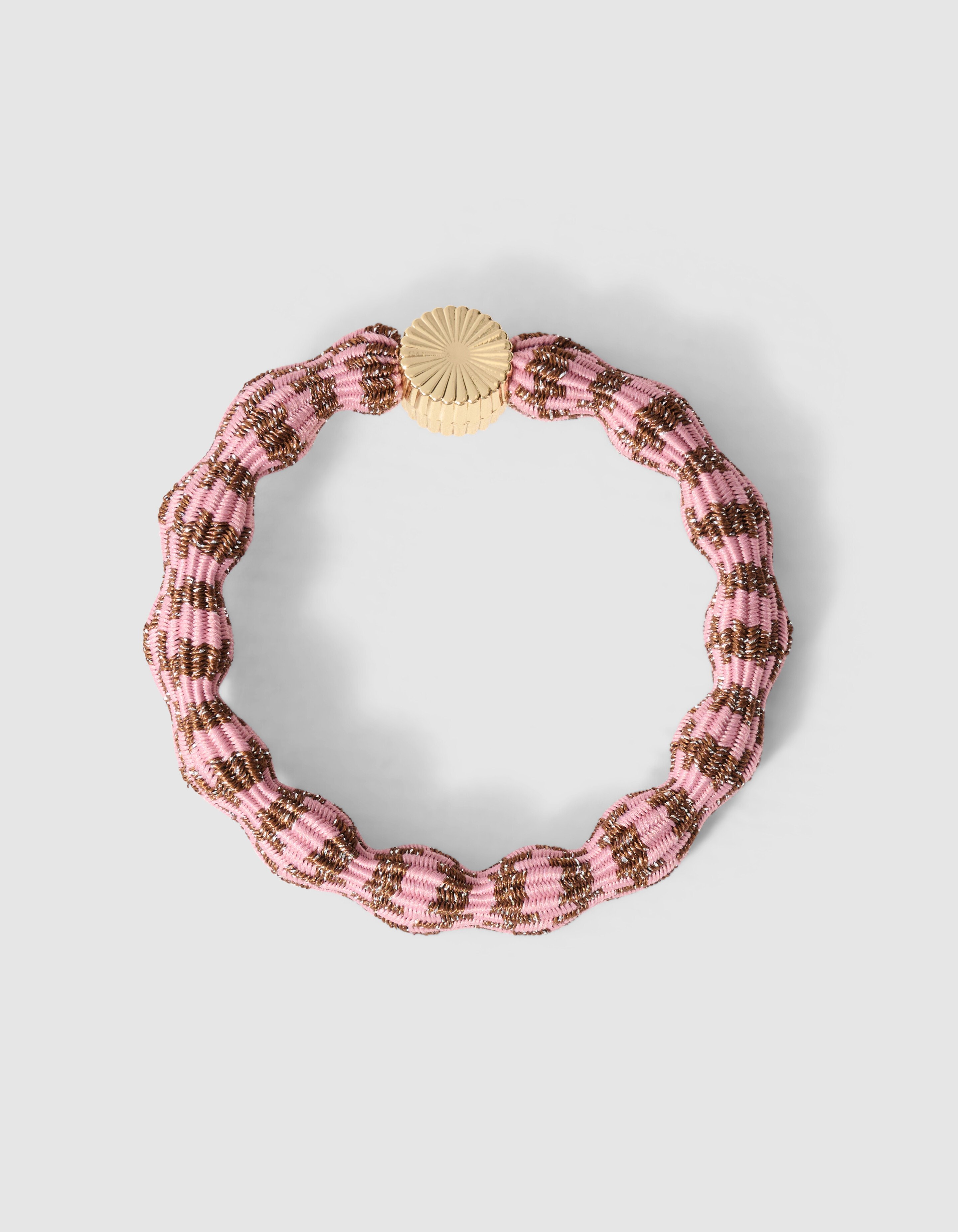 Wave Lurex Haargummi Rosa SHOEBY ACCESSOIRES