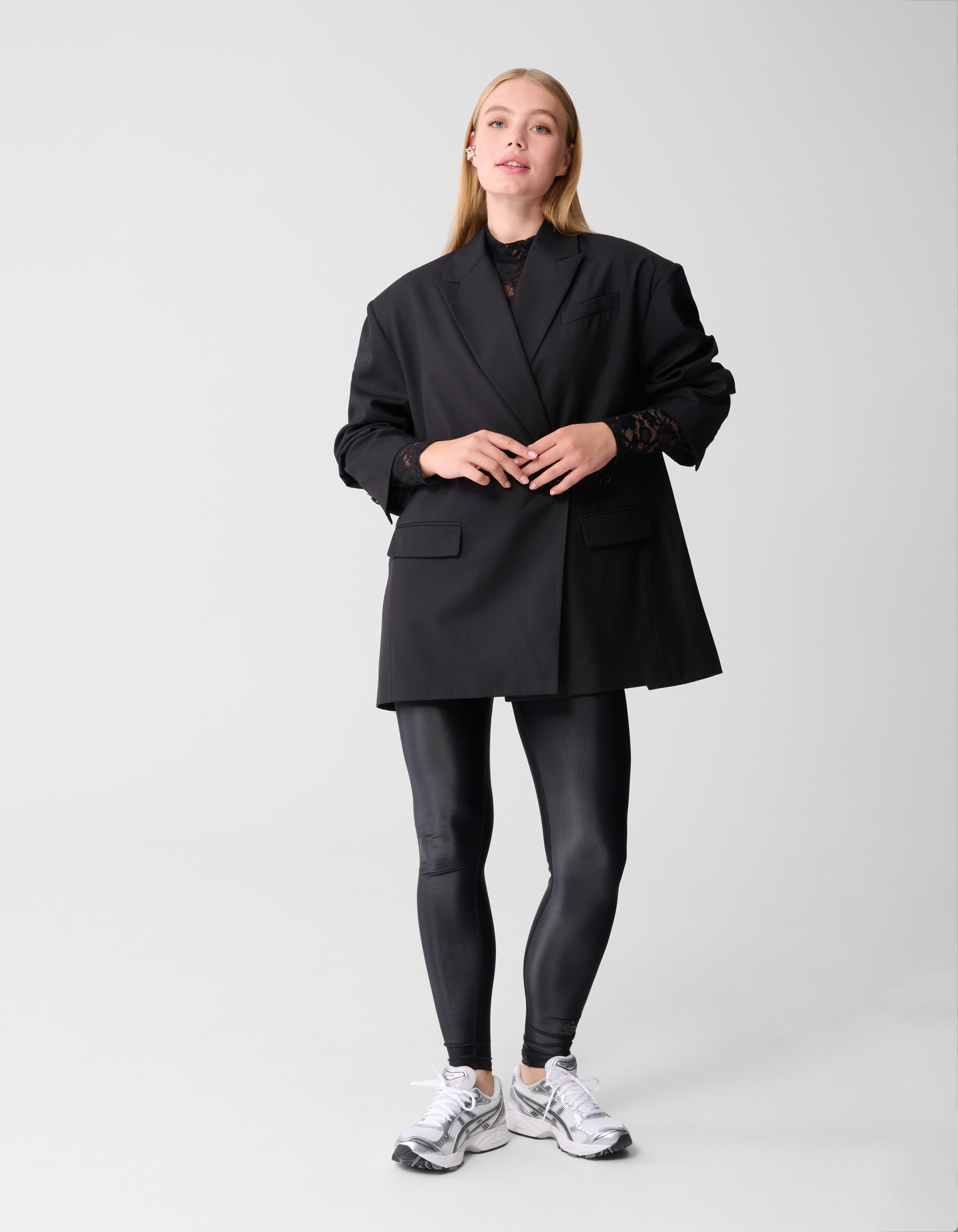 Glänzende Leggings Schwarz SHOEBY WOMEN