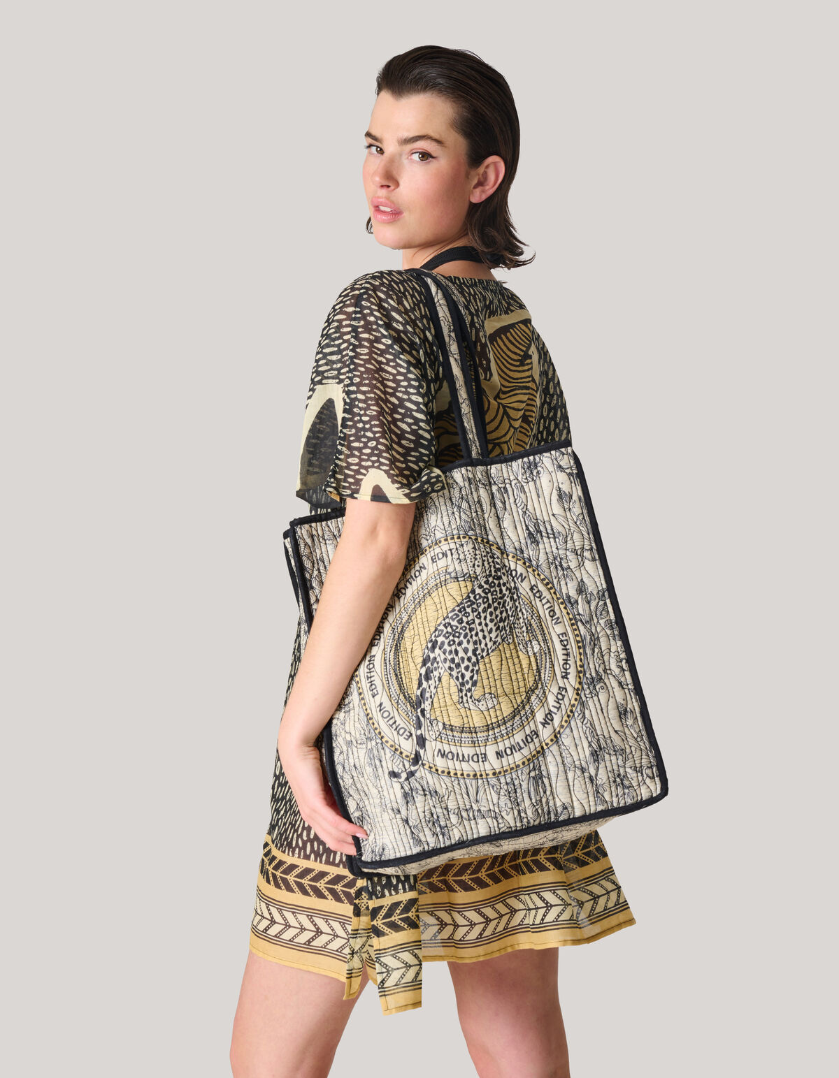 Bedruckter Shopper SHOEBY ACCESSOIRES