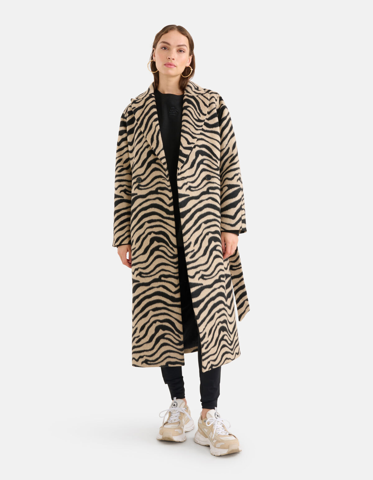 Zebra Jacke Schwarz/Beige SHOEBY WOMEN