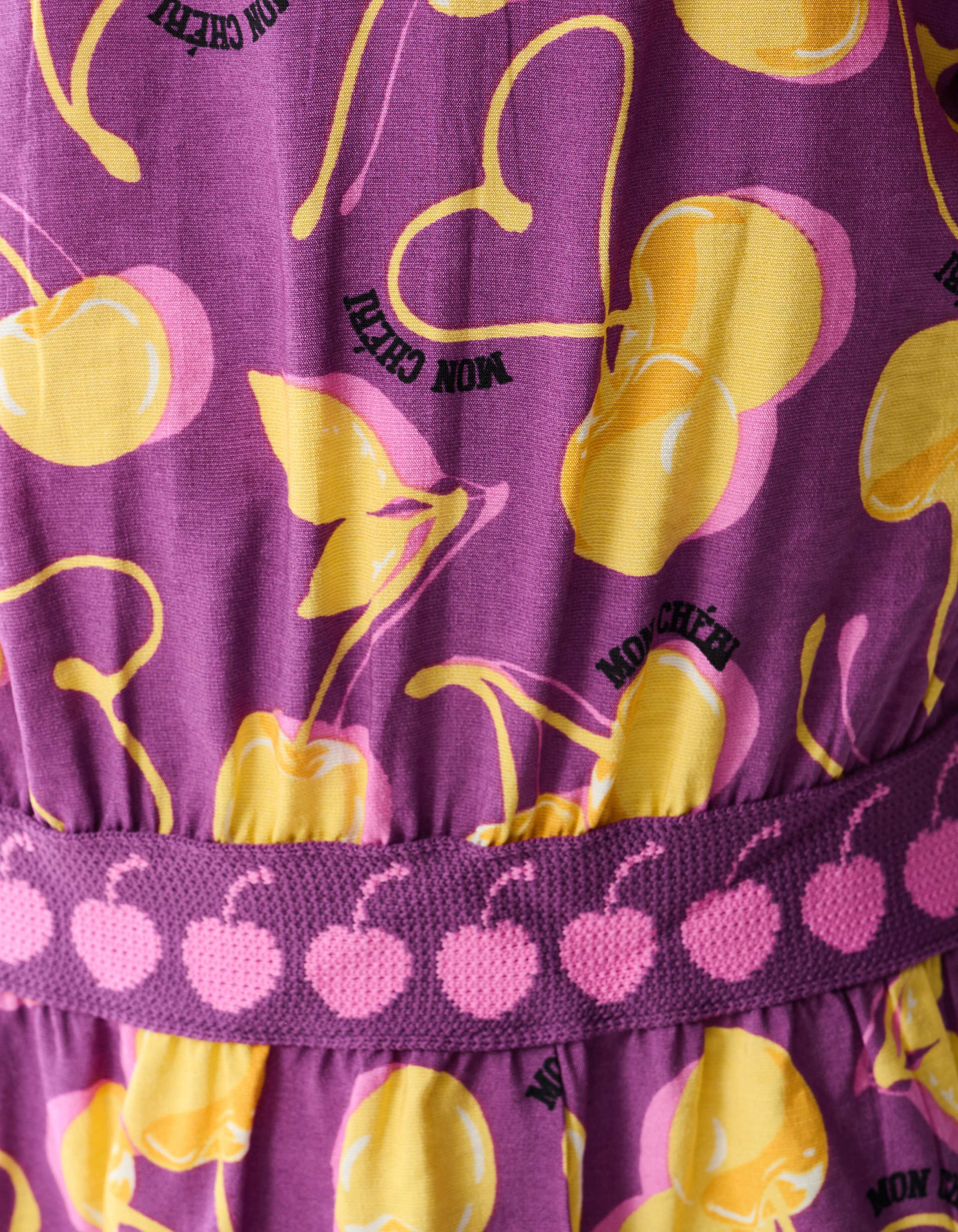 Fruit Artwork Kleid Dunkel Lila SHOEBY GIRLS