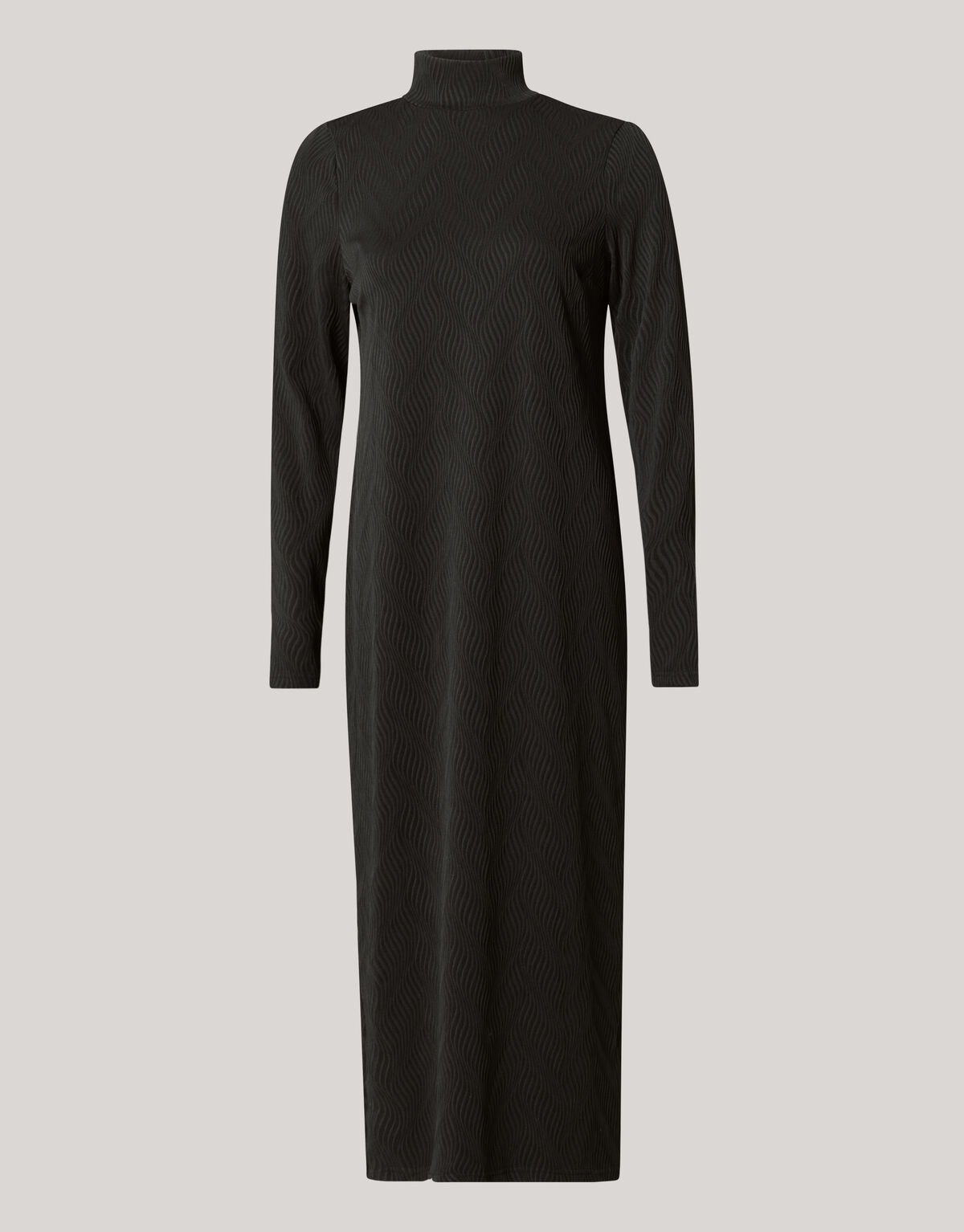 Struktur Swirl Kleid Schwarz SHOEBY WOMEN