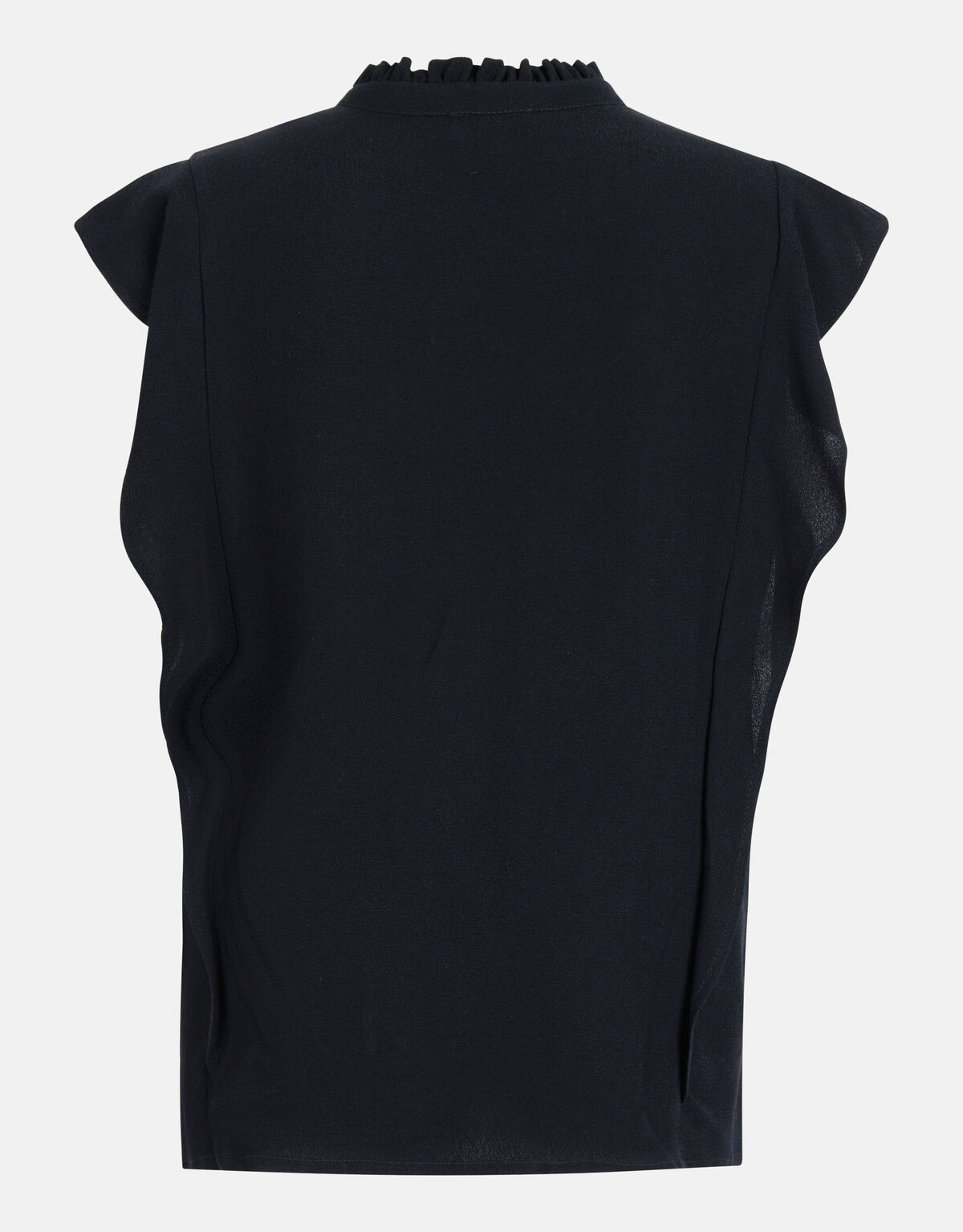 Rüschen-Top Schwarz SHOEBY WOMEN