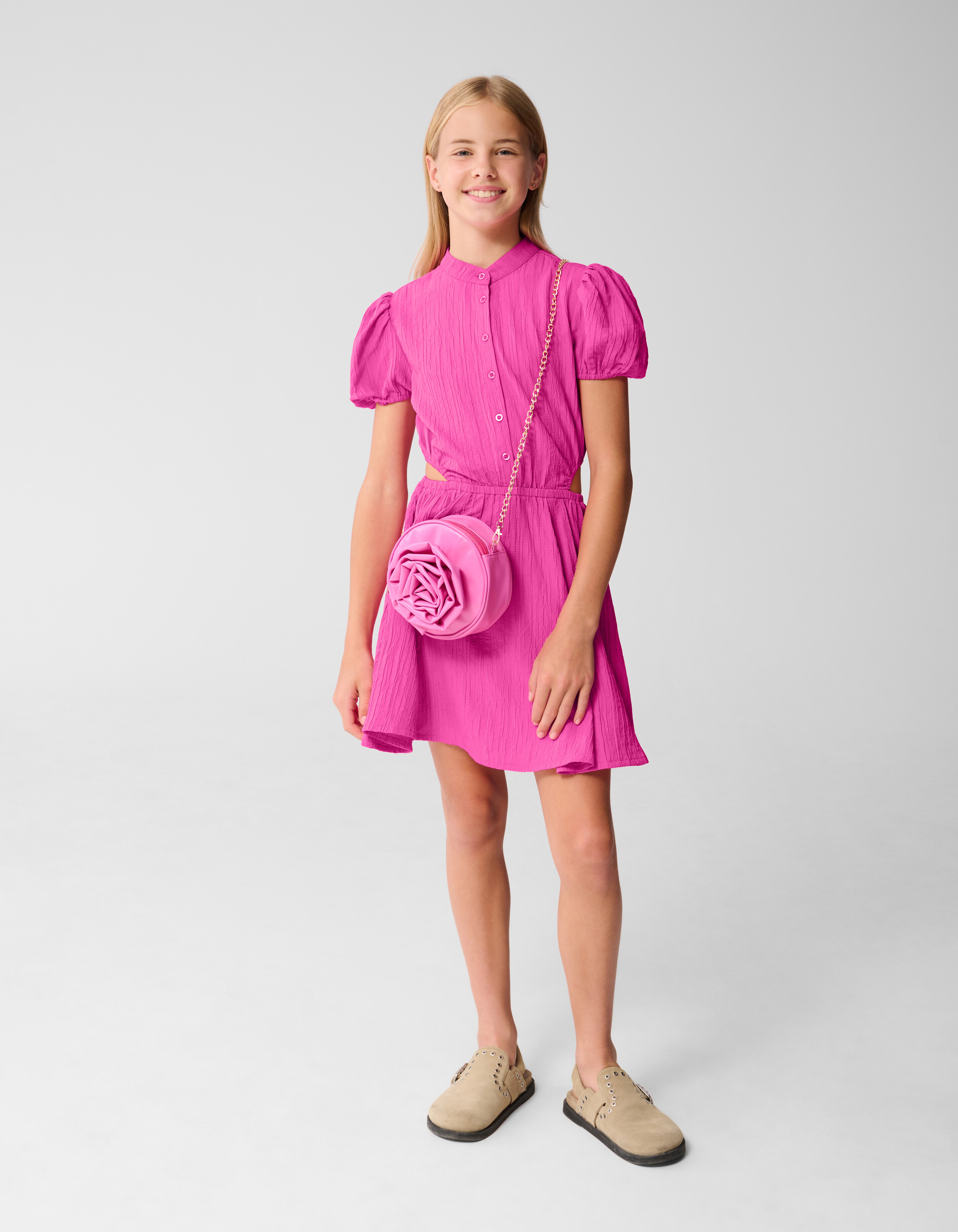 Ausgeschnittenes Minikleid Rosa SHOEBY GIRLS