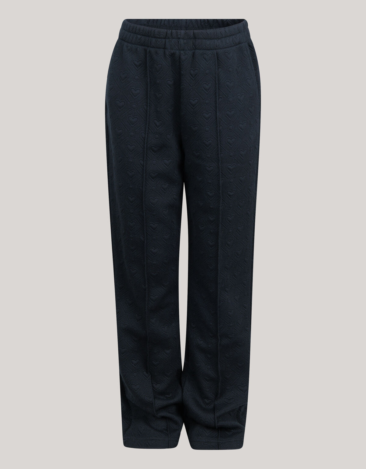 Herz Jacquard Hose Schwarz SHOEBY GIRLS