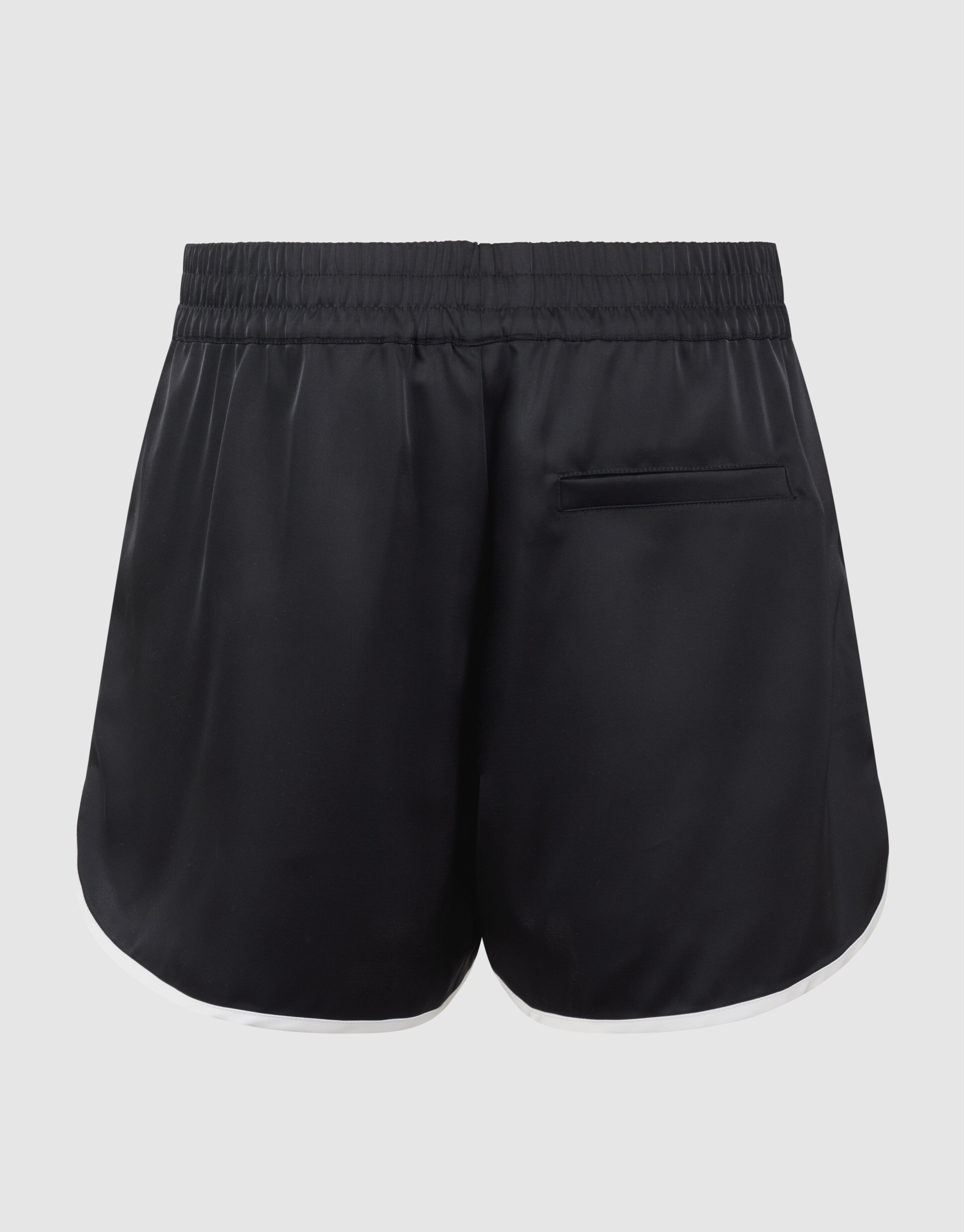 Satin Shorts Schwarz von Monica SHOEBY WOMEN