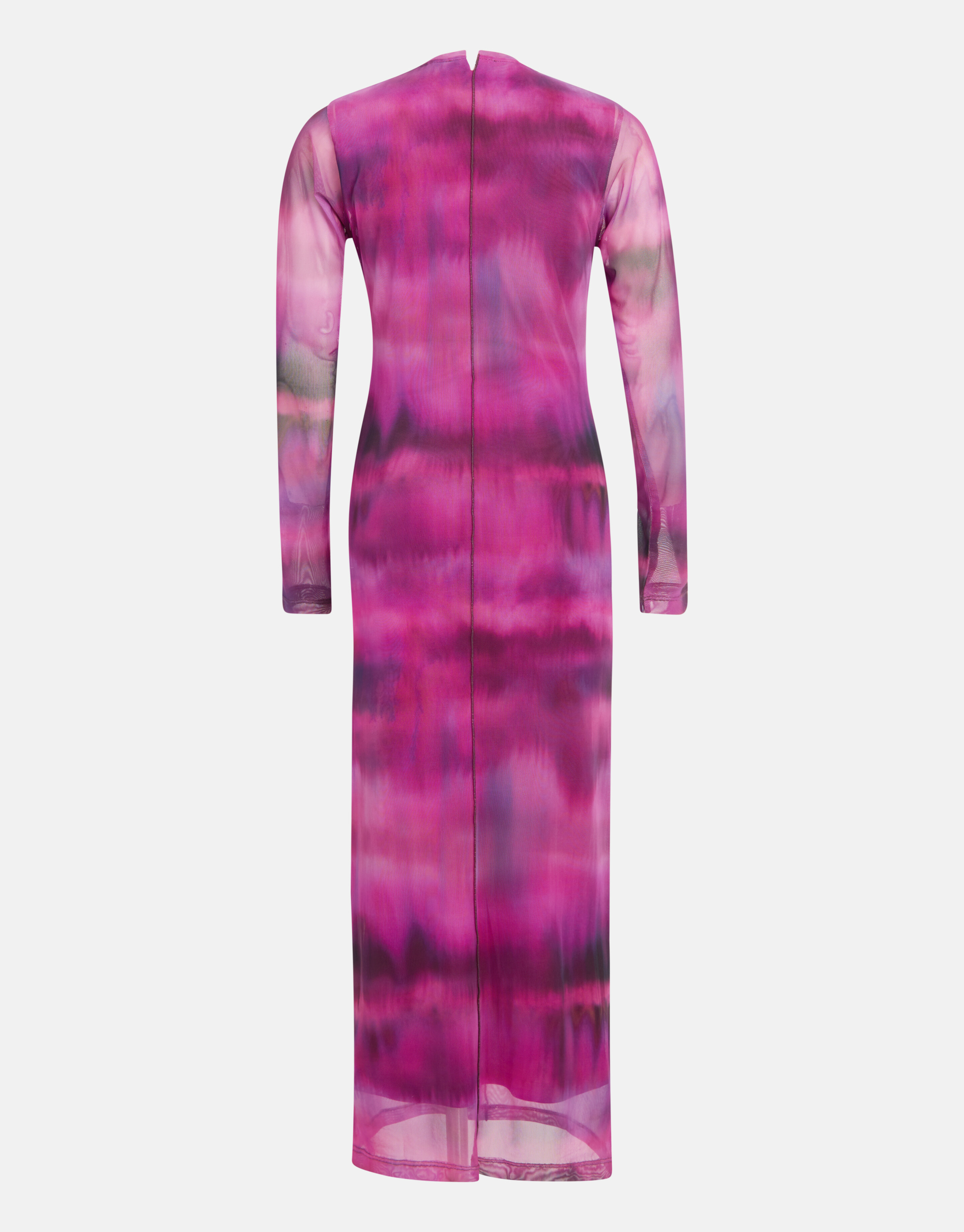 Blurry Stripe Mesh Kleid Pink SHOEBY WOMEN