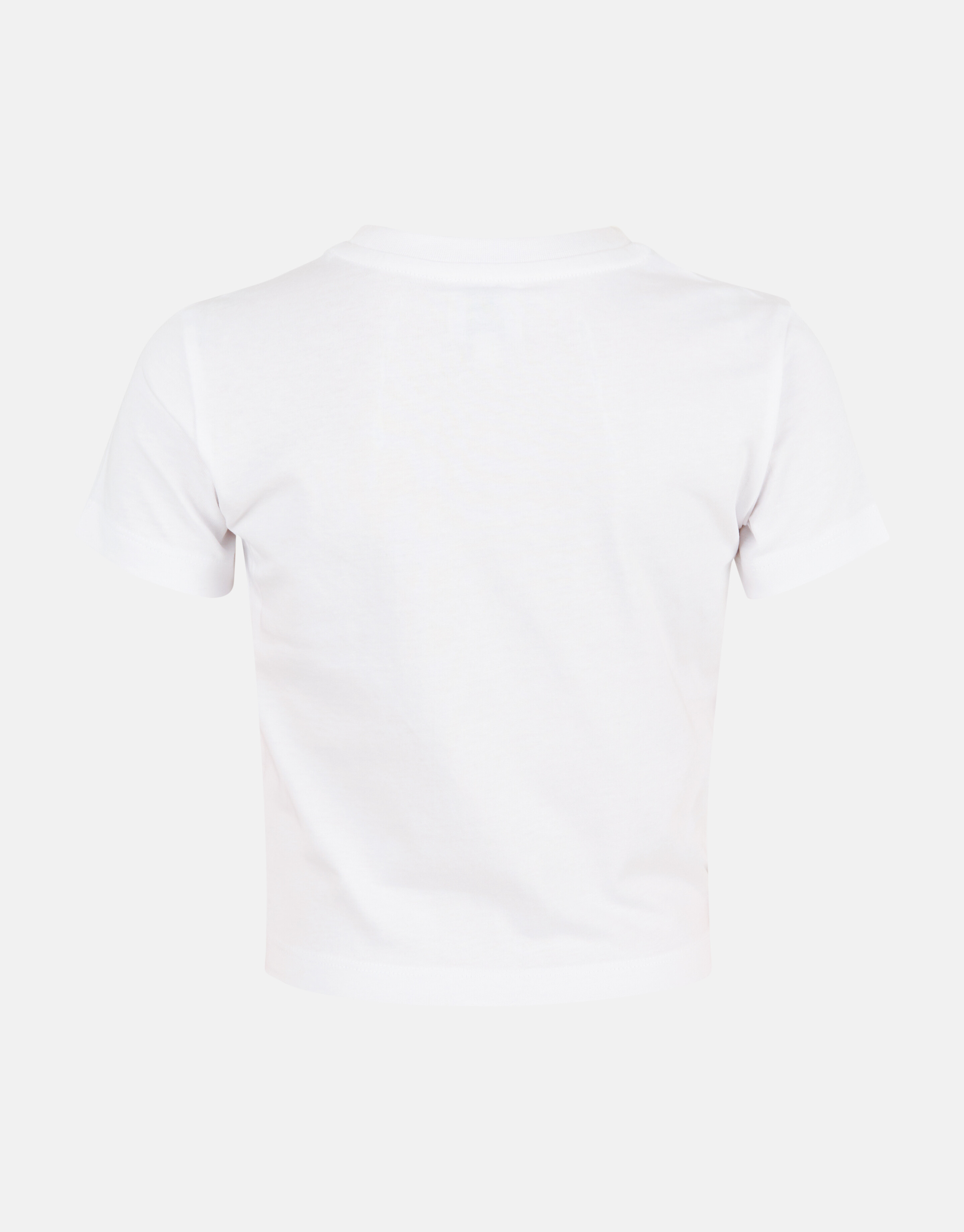 T-Shirt mit gesticktem Aufdruck Weiß SHOEBY GIRLS