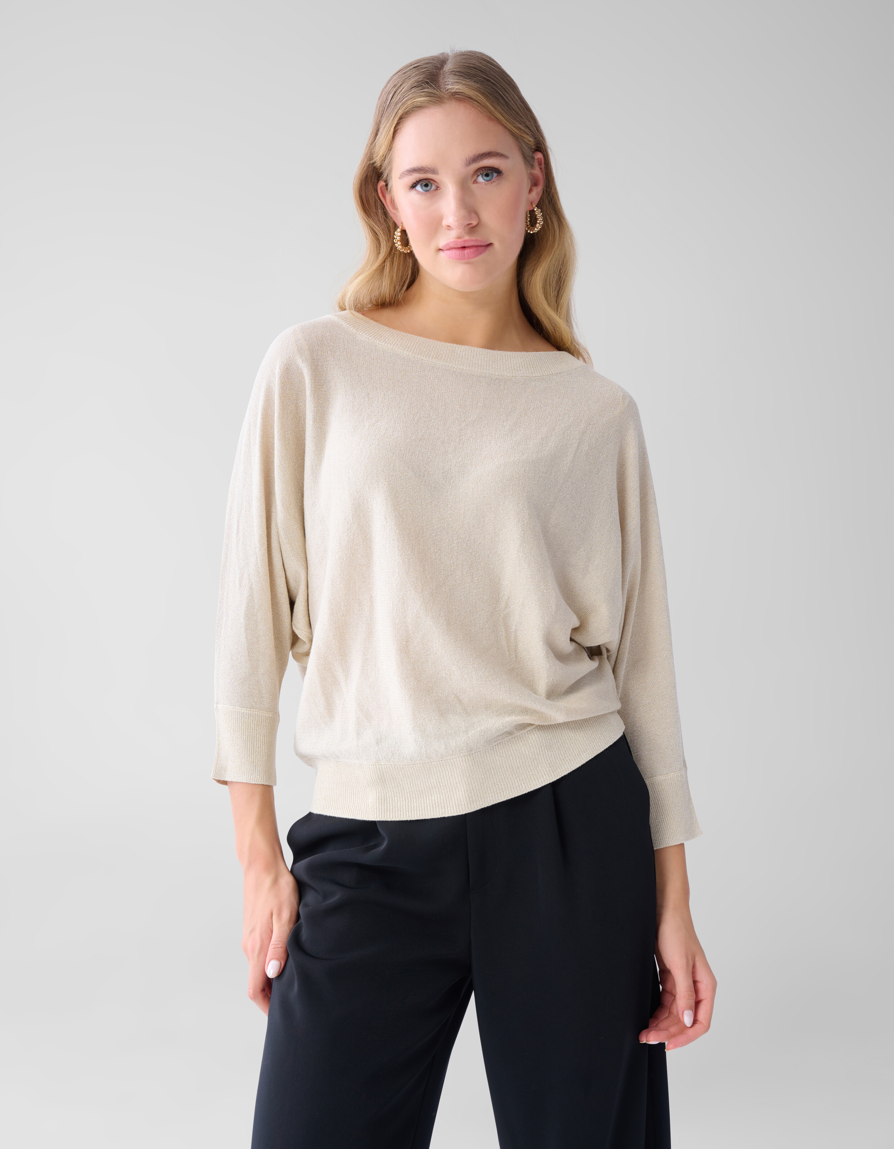 Pullover Glitzer Batwing SHOEBY WOMEN