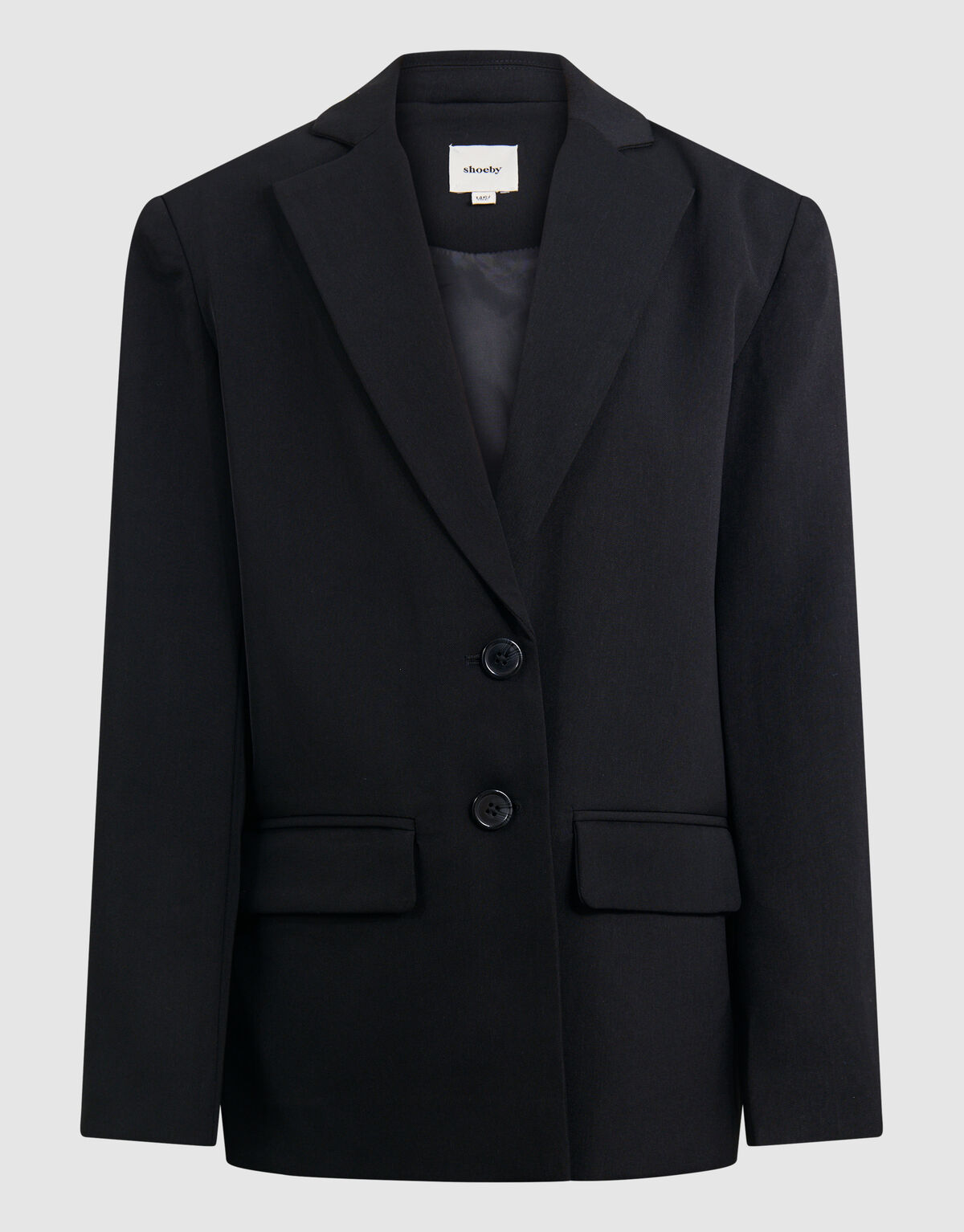 Blazer mit offenem Rücken Schwarz SHOEBY GIRLS