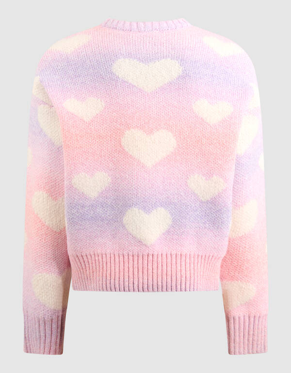 Herz Strickpullover Rosa SHOEBY GIRLS