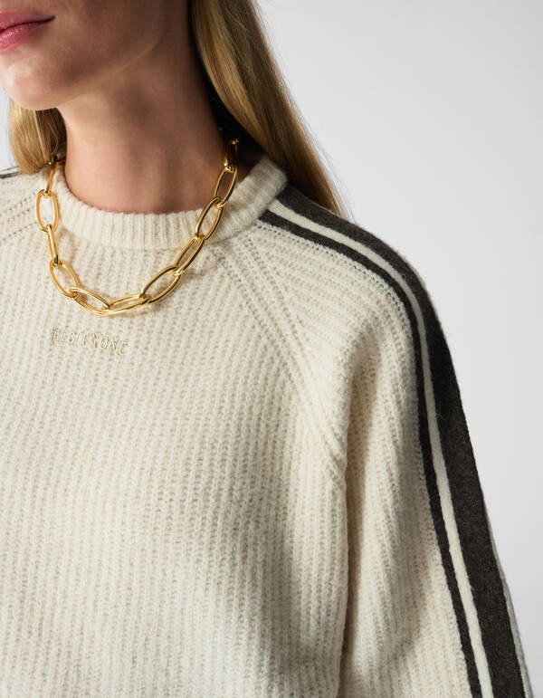 Oval Chain Halskette aus Gold SHOEBY ACCESSOIRES