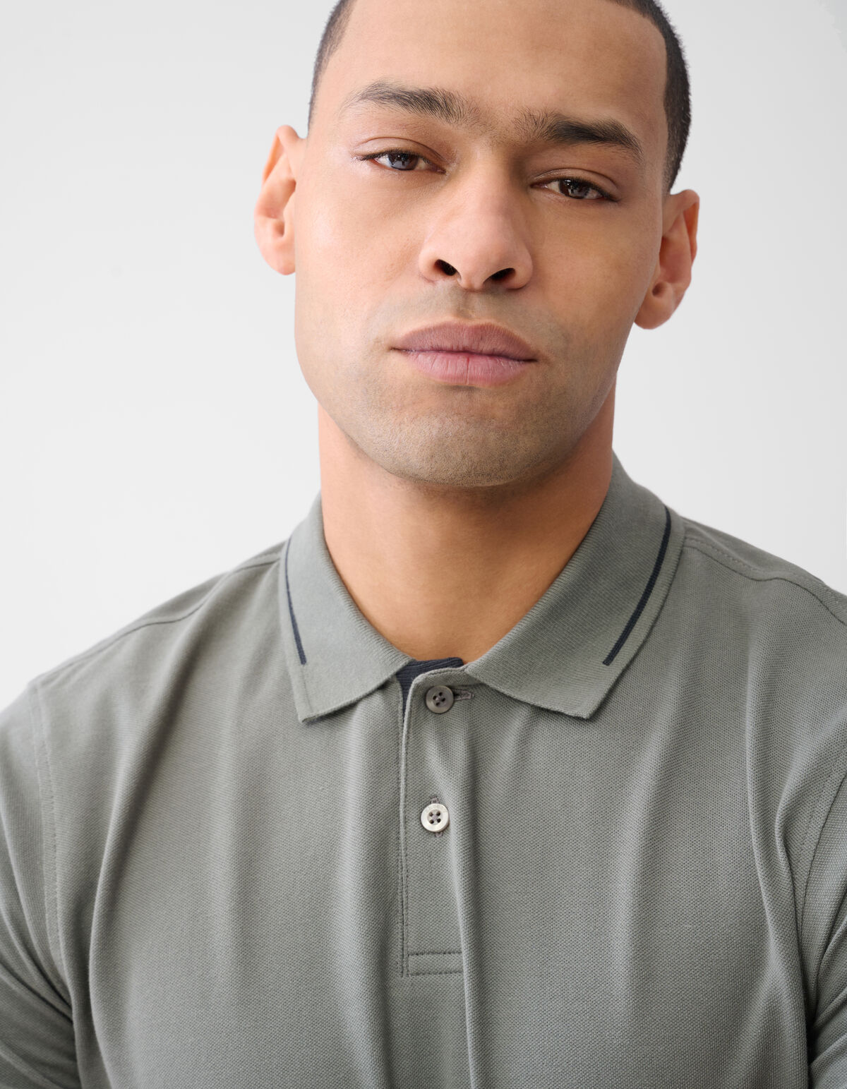 Piqué-Polo Dunkelgrün SHOEBY MEN