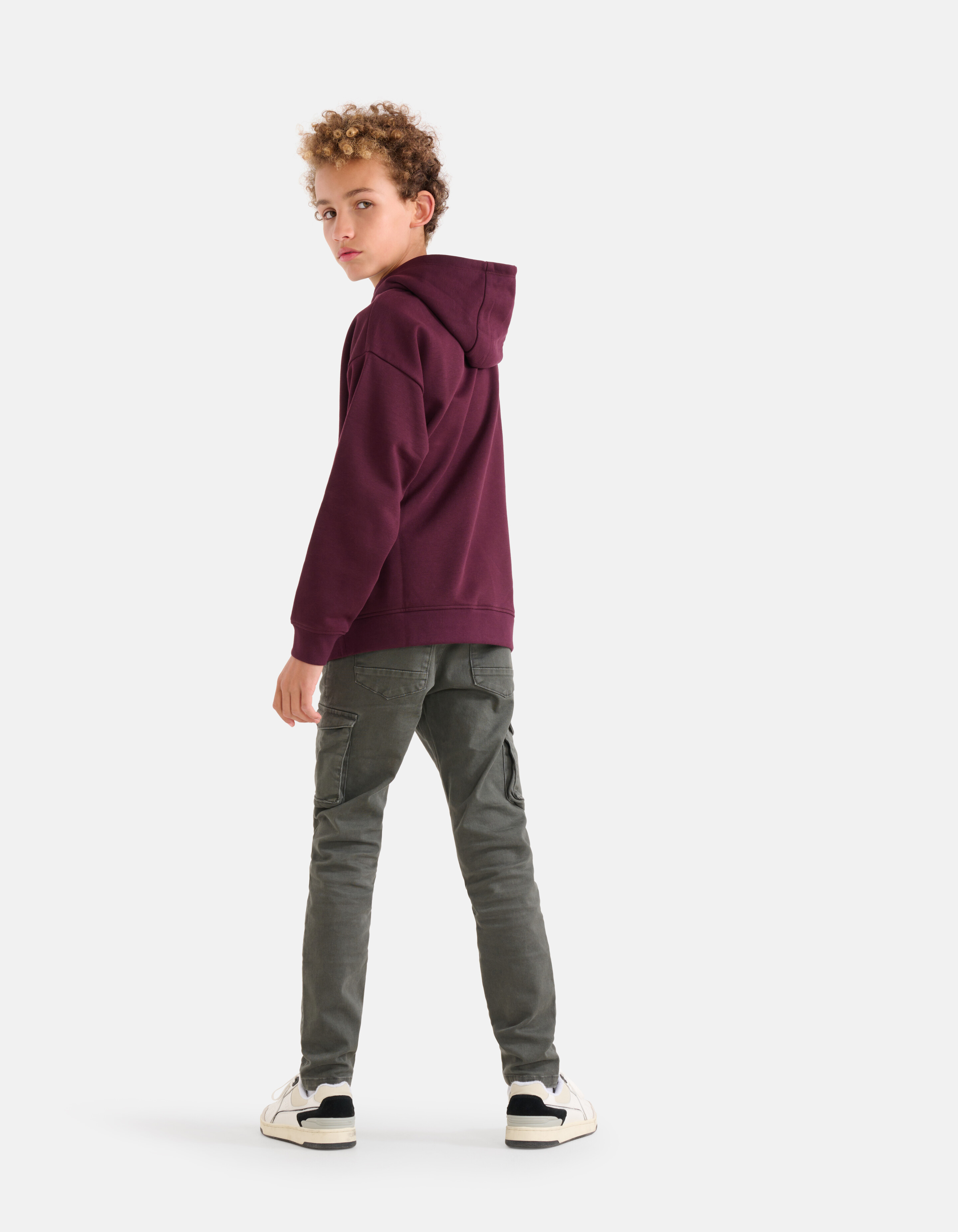 Basic Hoodie Bordeaux SHOEBY BOYS