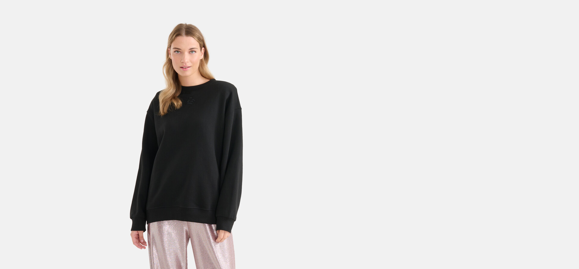 Padded Sweater Zwart SHOEBY WOMEN