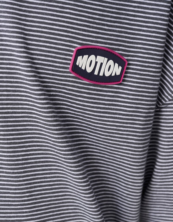 Stripe Artwork T-Shirt Schwarz/Wei&szlig; SHOEBY BOYS