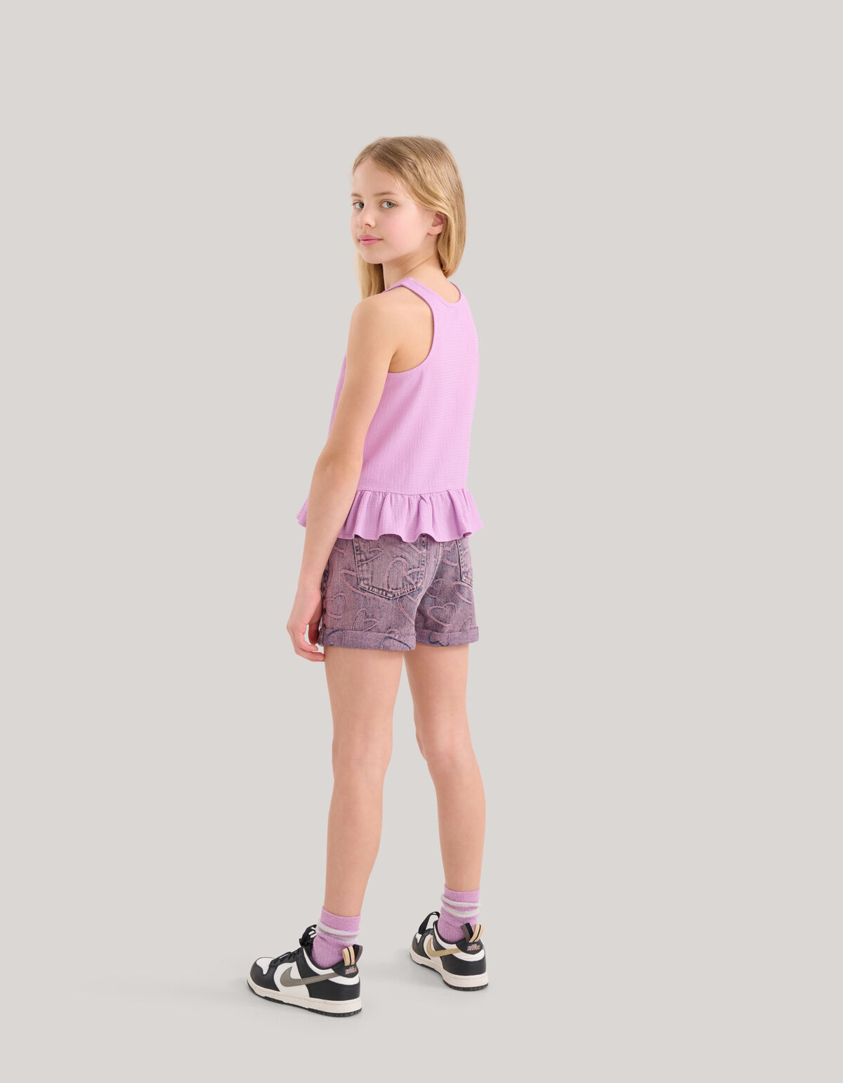 Structuur Singlet Lichtpaars SHOEBY GIRLS