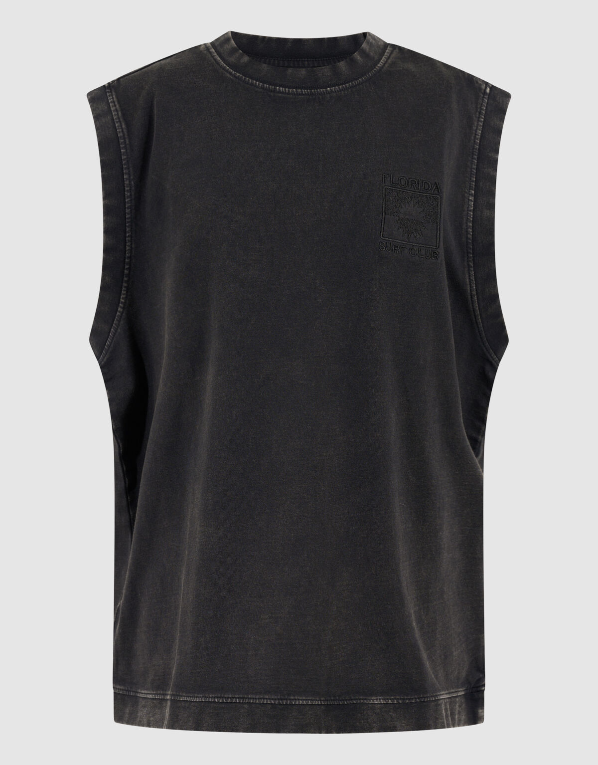 Rippen-Tanktop Schwarz SHOEBY BOYS