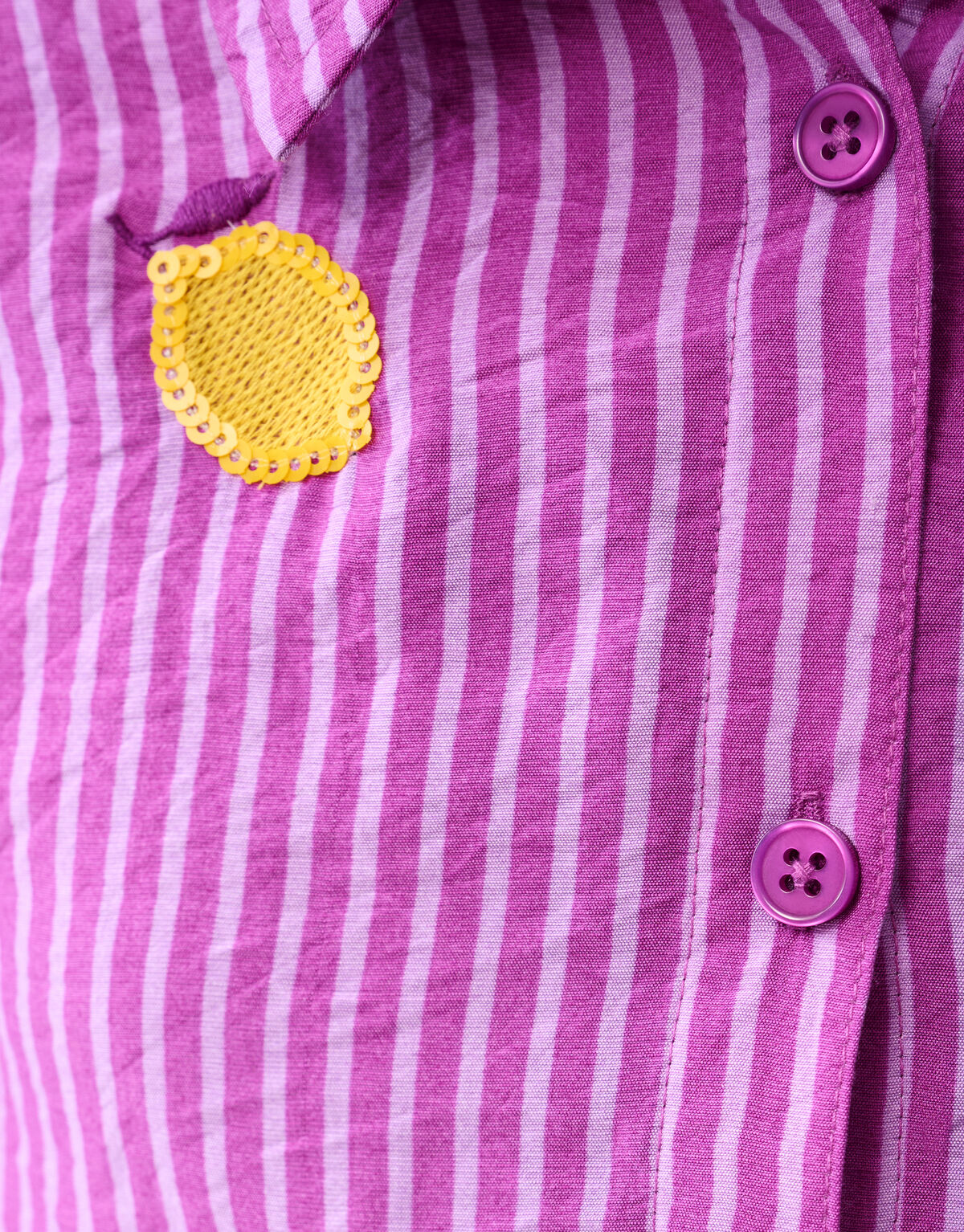 Lemon Nadelstreifen Bluse Lila SHOEBY GIRLS