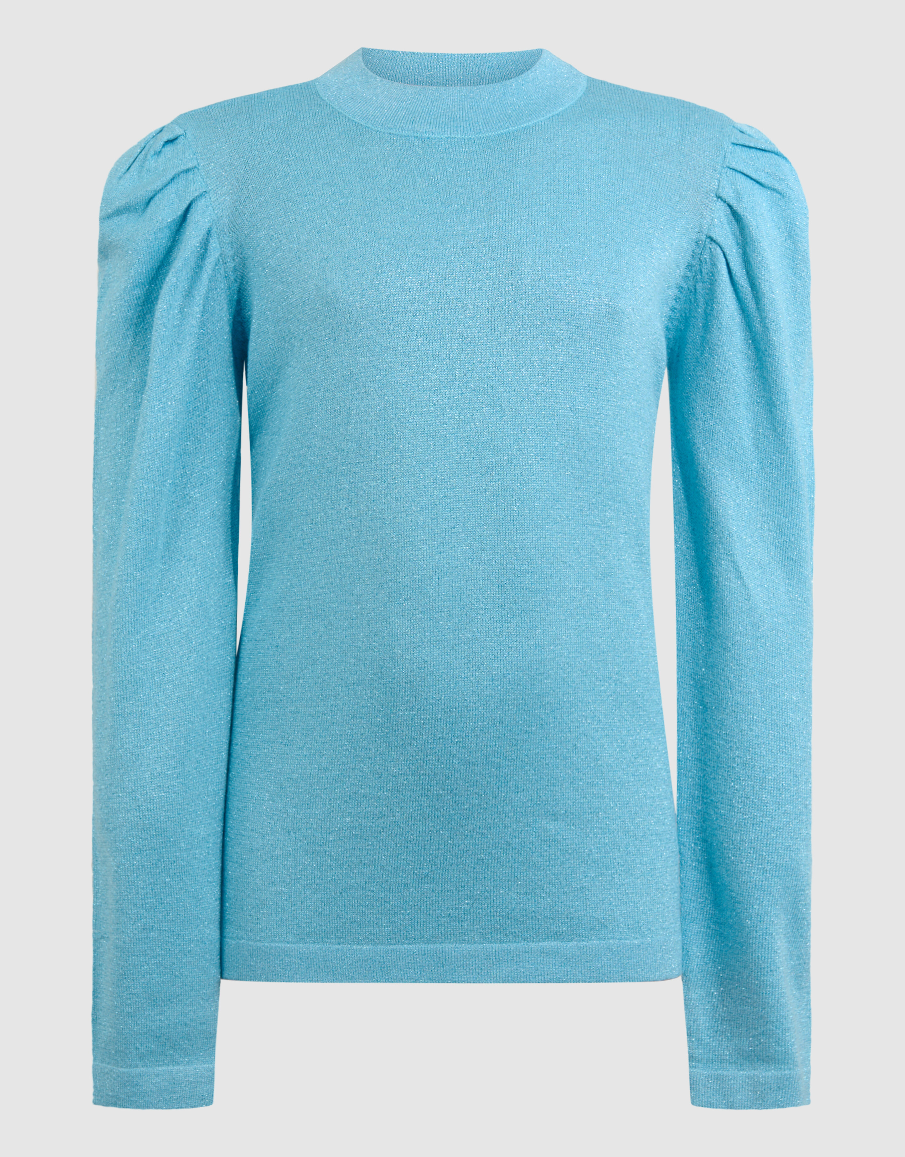 Glitzer Langarmoberteil Blau SHOEBY GIRLS