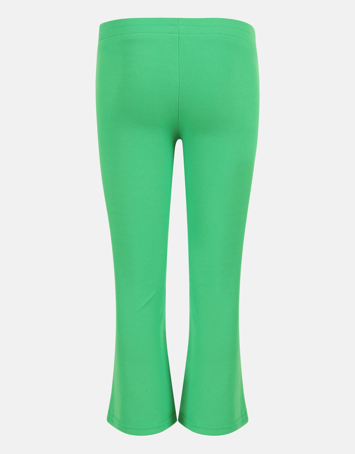Ausgestellte Rippen-Leggings Grün SHOEBY GIRLS